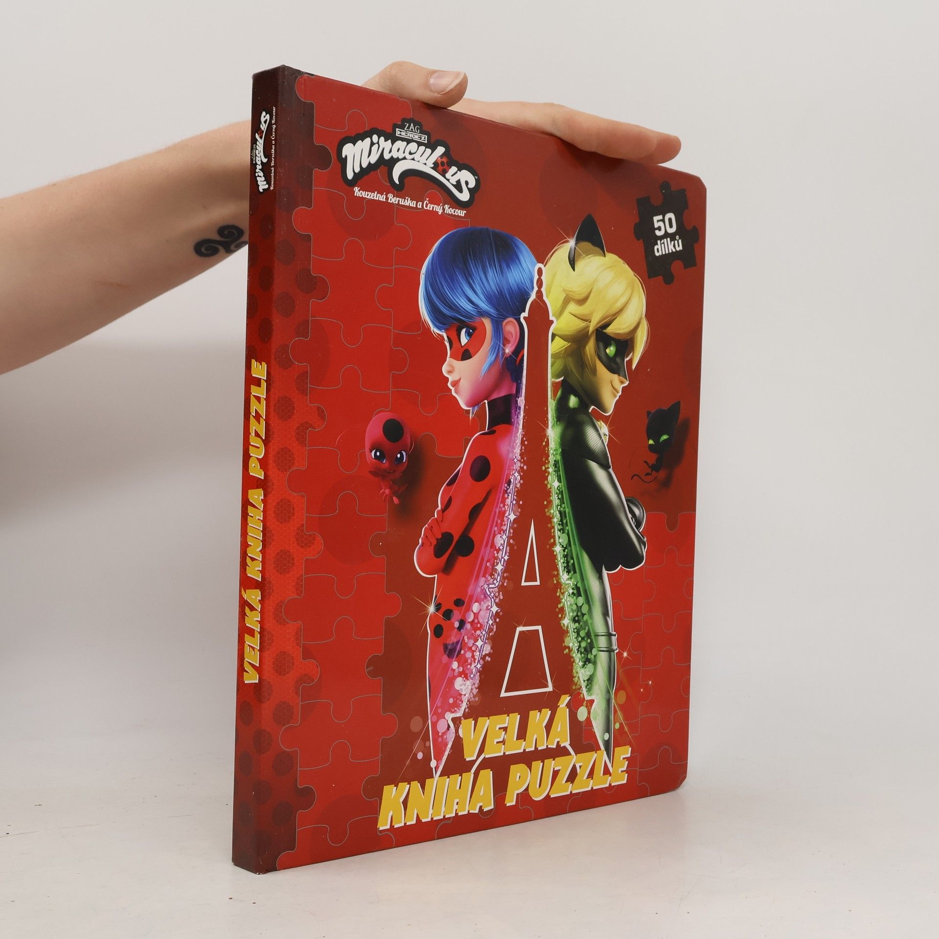 Kolektiv autorů Velká kniha puzzle. Kouzelná Beruška a Černý kocour