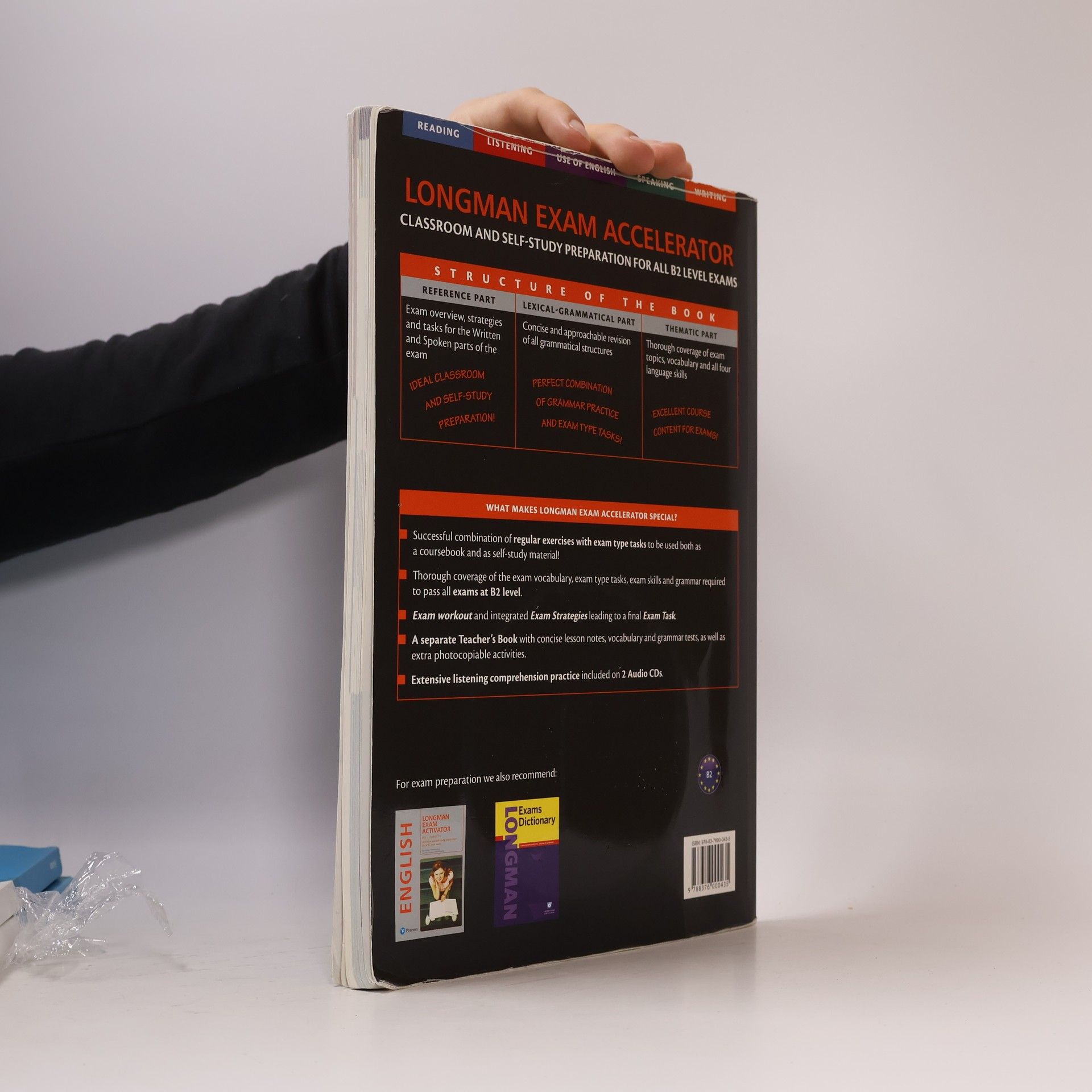 Bob Hastings Longman exam accelerator: classroom and self-study preparation for all B2 level exams
