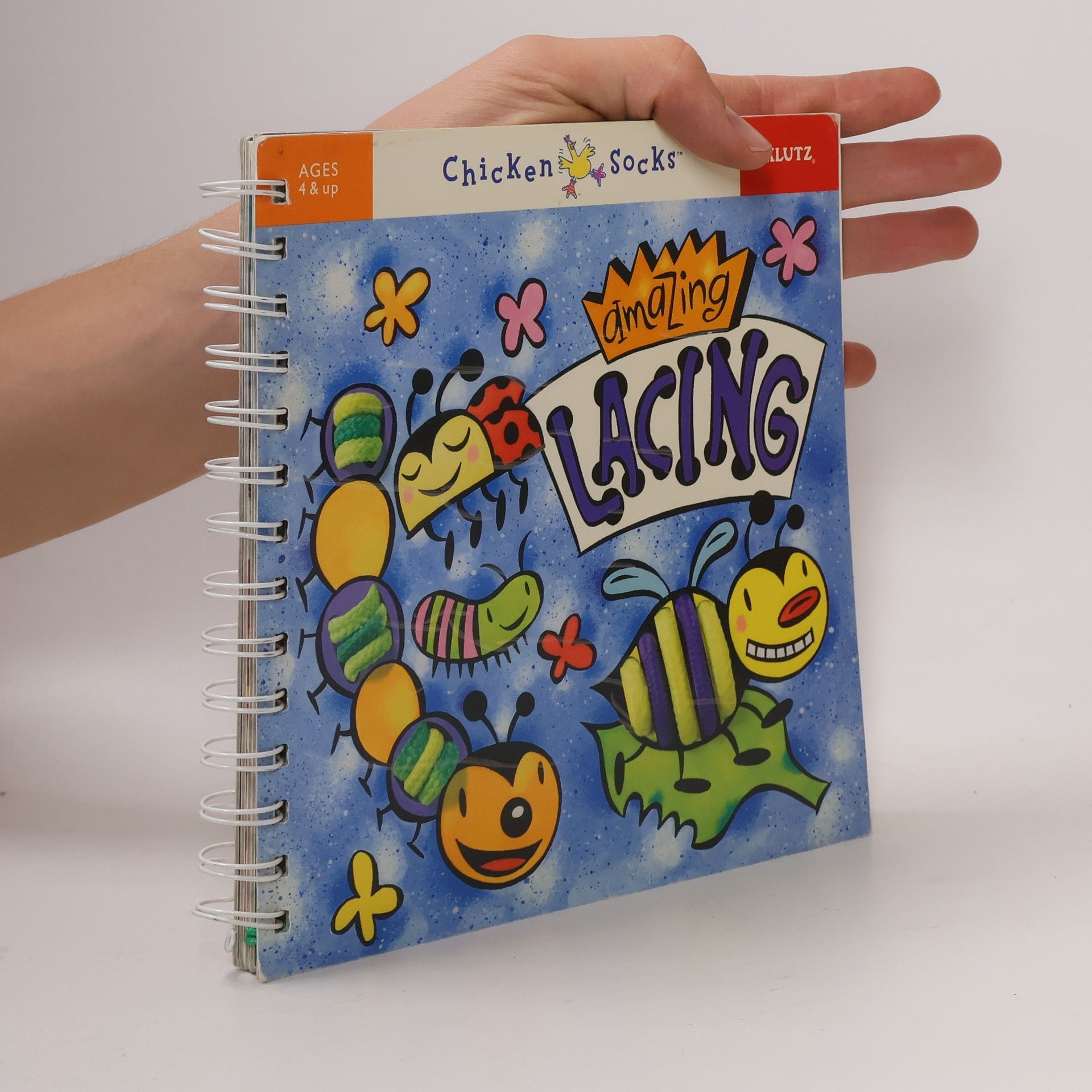 Klutz Chicken Socks Amazing Lacing Activity Book