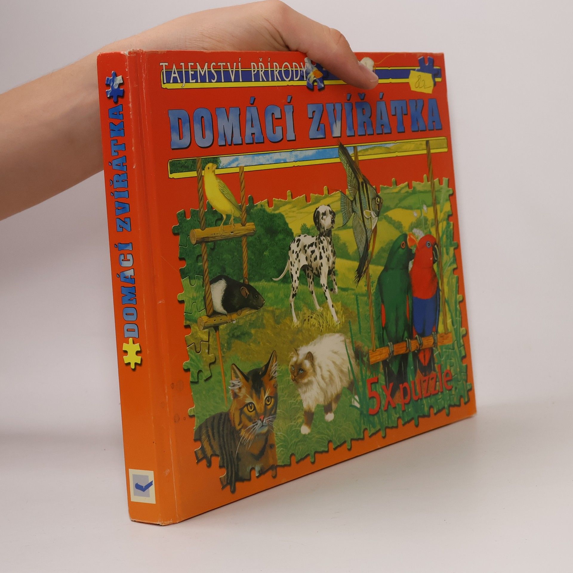 Kolektív autorov Domácí zvířátka. 5x puzzle