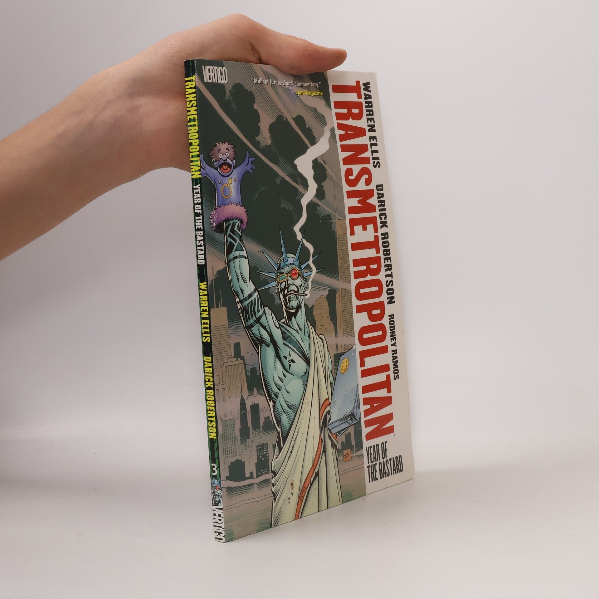 Warren Ellis Transmetropolitan 3