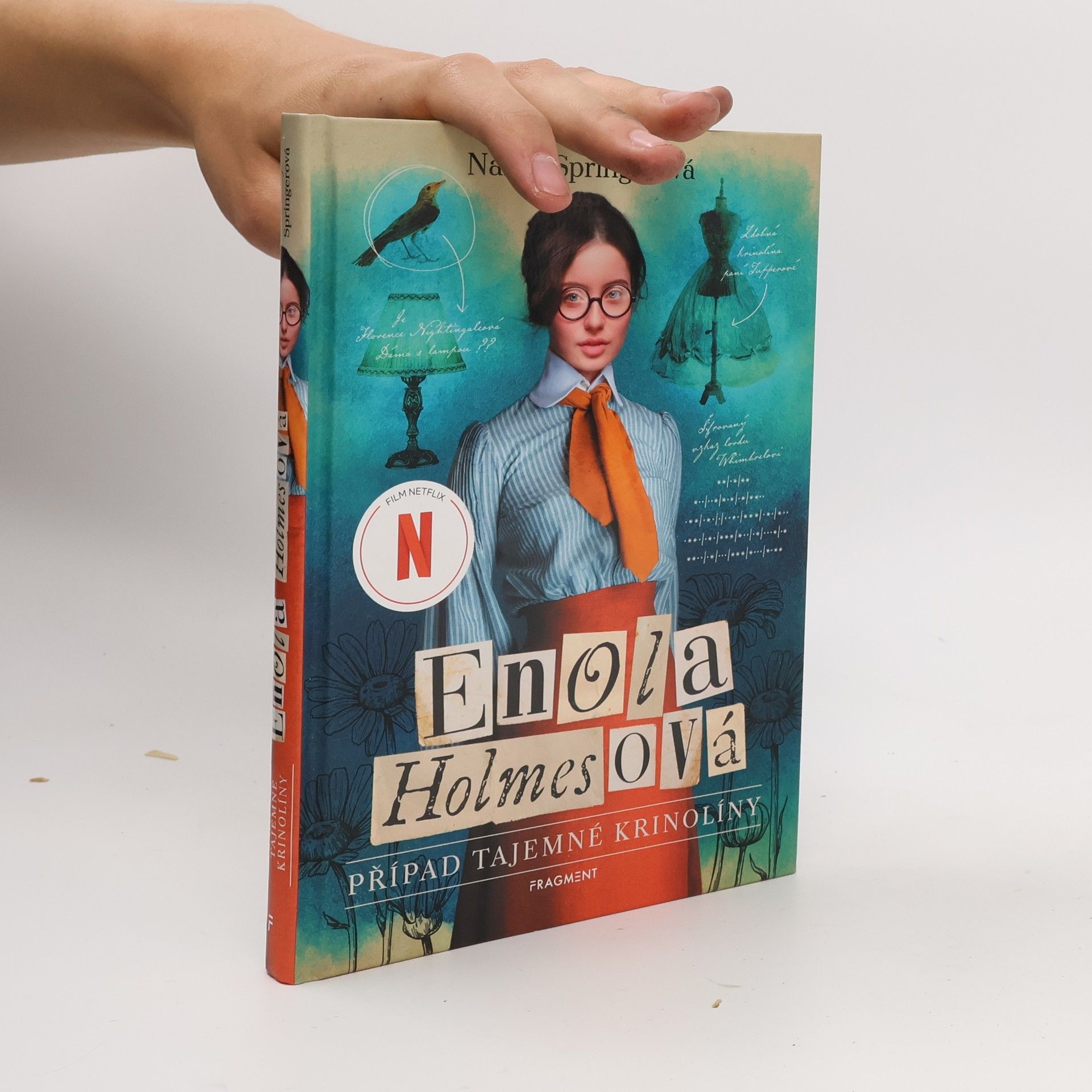 Nancy Springer Enola Holmesová. Případ tajemné krinolíny
