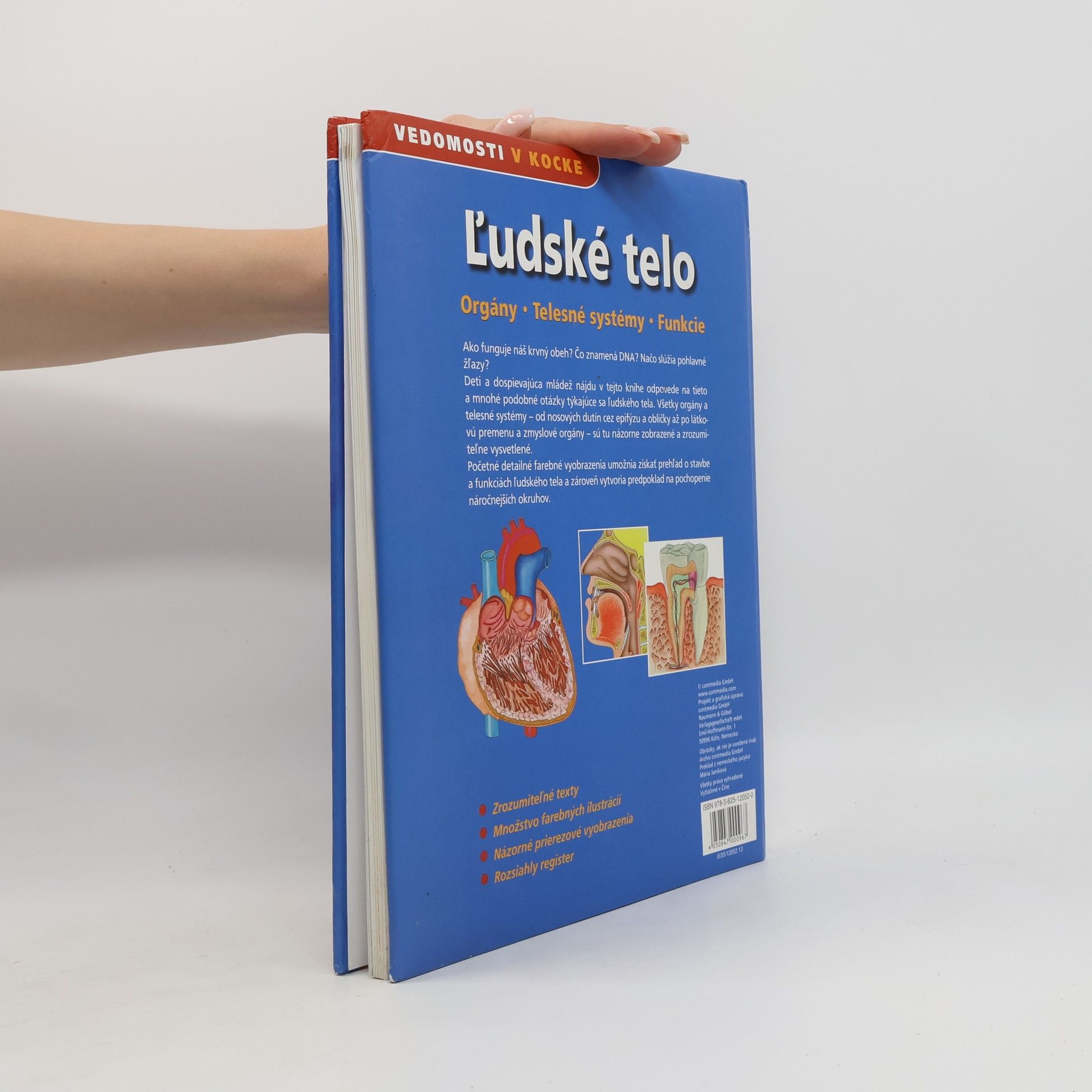 Autorenkollektiv Ľudské telo. Orgány, telesné systémy, funkcie