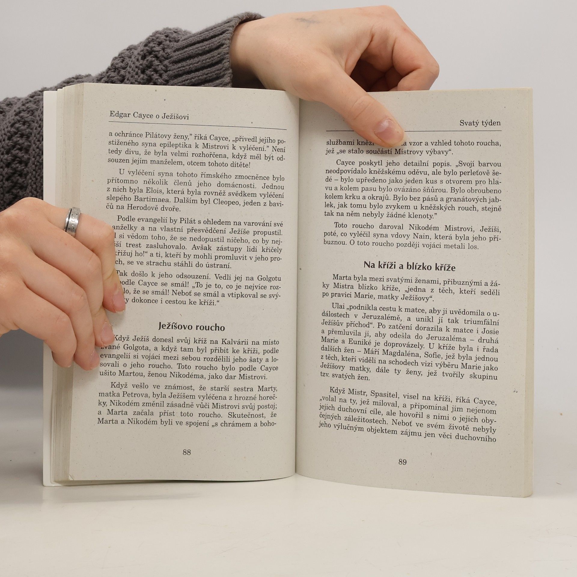 Anne Read Edgar Cayce o Ježíši. Co bible neříká