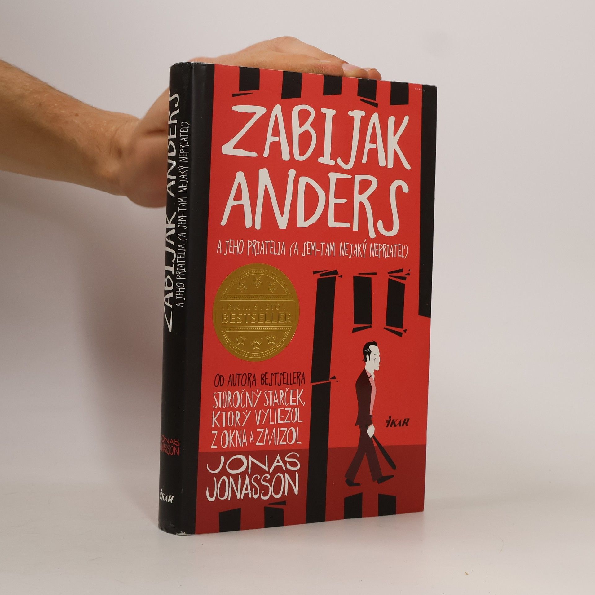 Jonas Jonasson Zabijak Anders a jeho priatelia