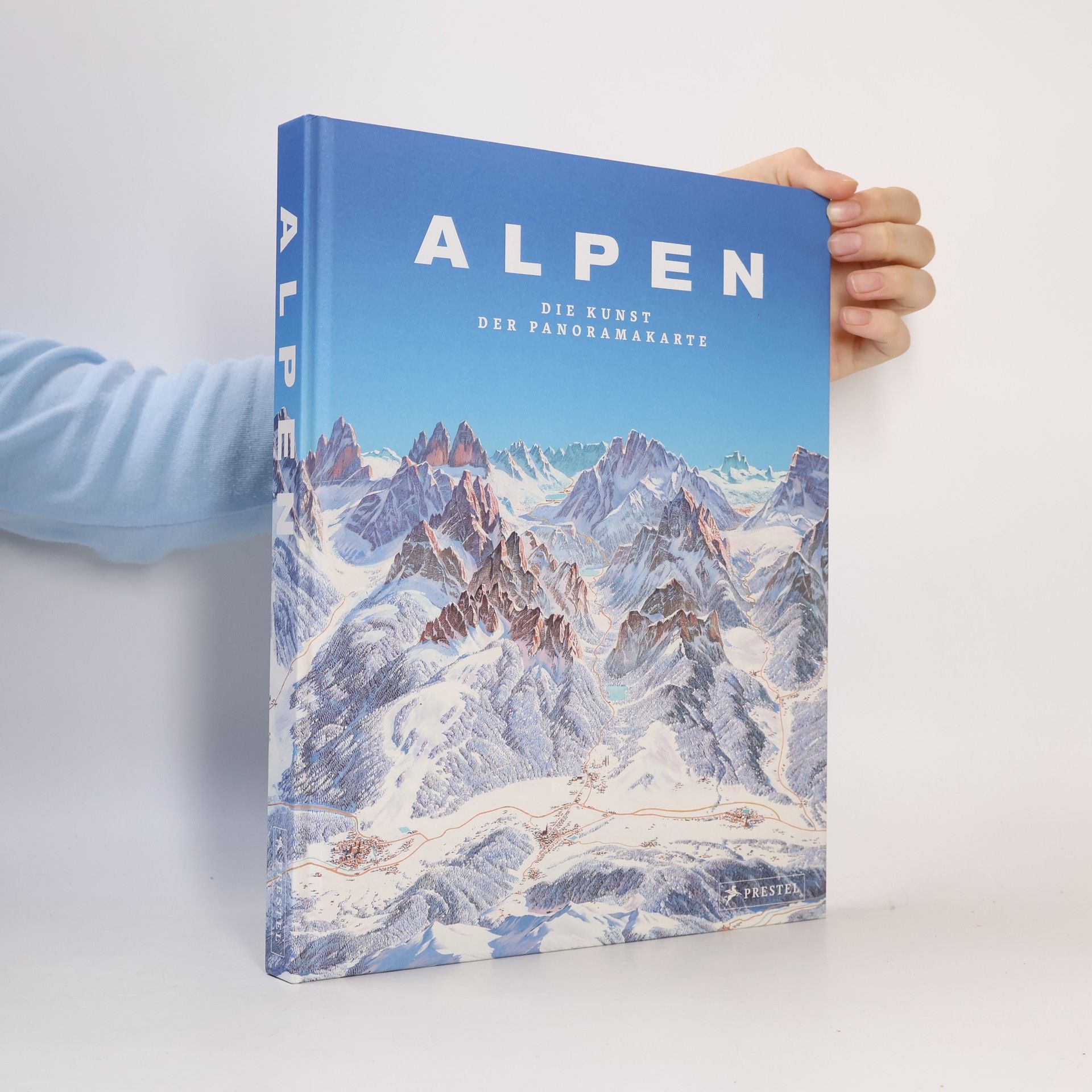Tom Dauer Alpen. Die Kunst der Panoramakarte