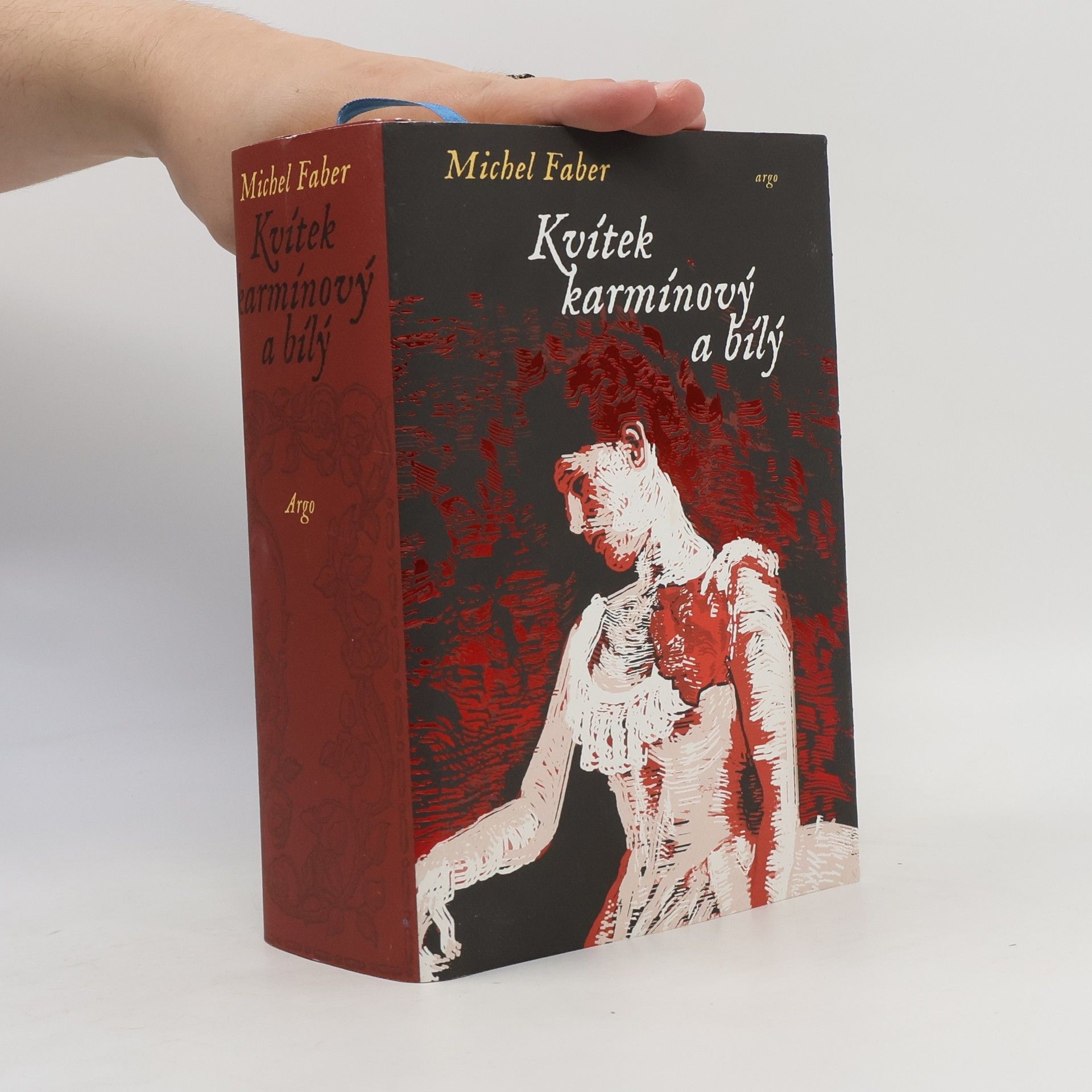 Michel Faber Kvítek karmínový a bílý