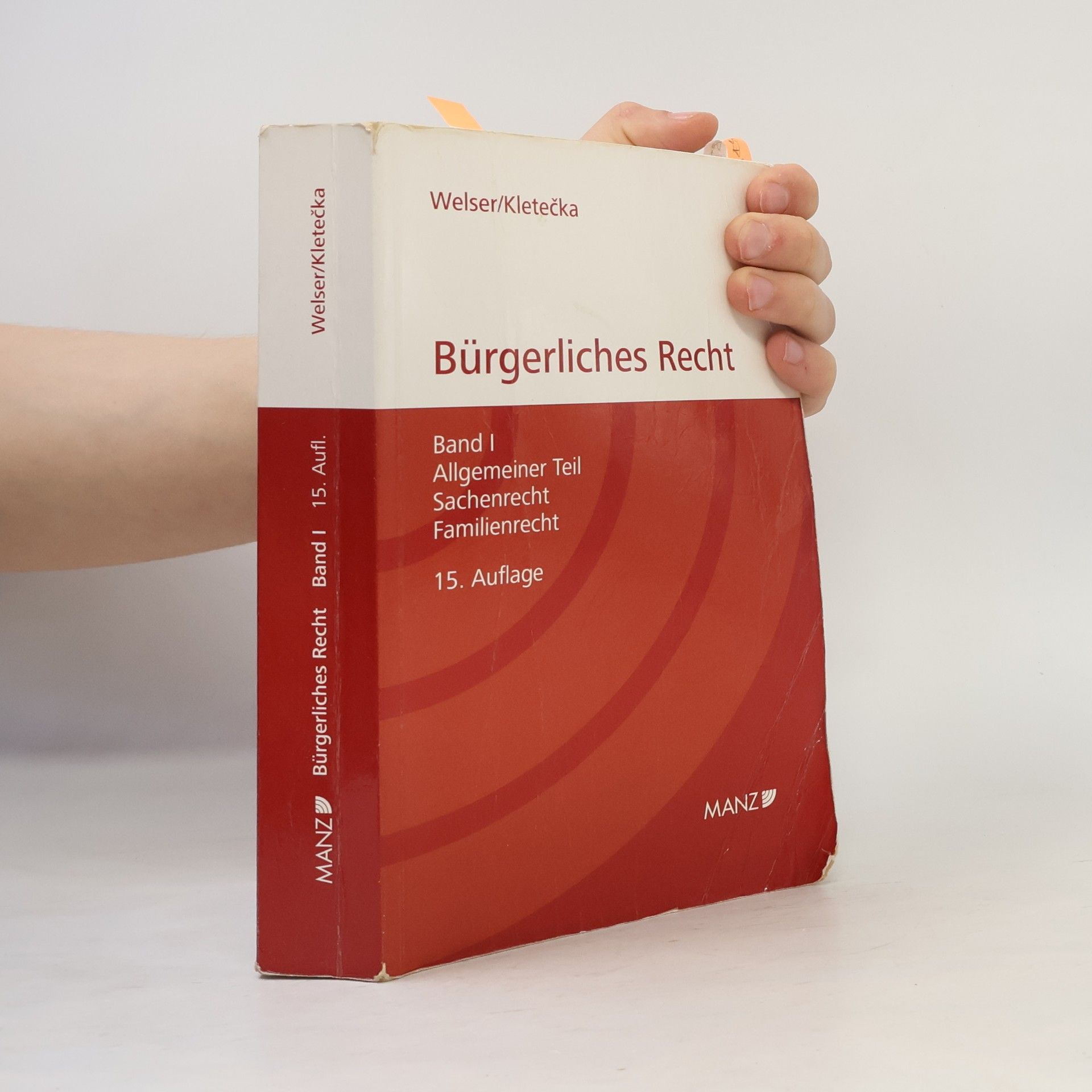 Andreas Kletec ka Grundriss des bürgerlichen Rechts. Bd.1
