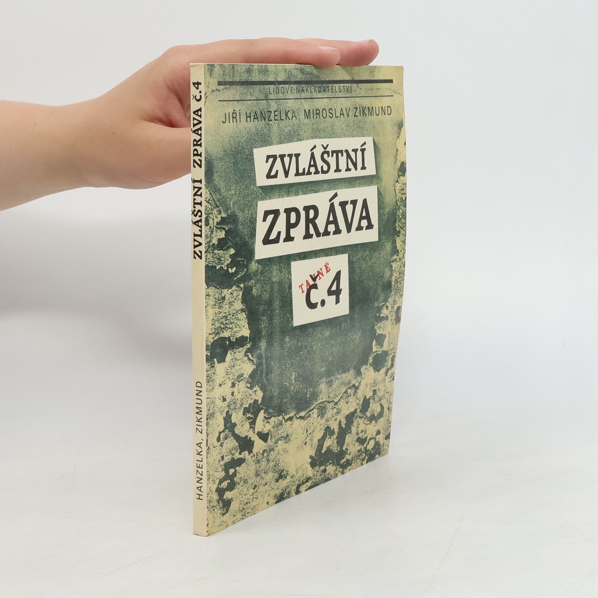 Jiří Hanzelka Zvláštní zpráva č. 4