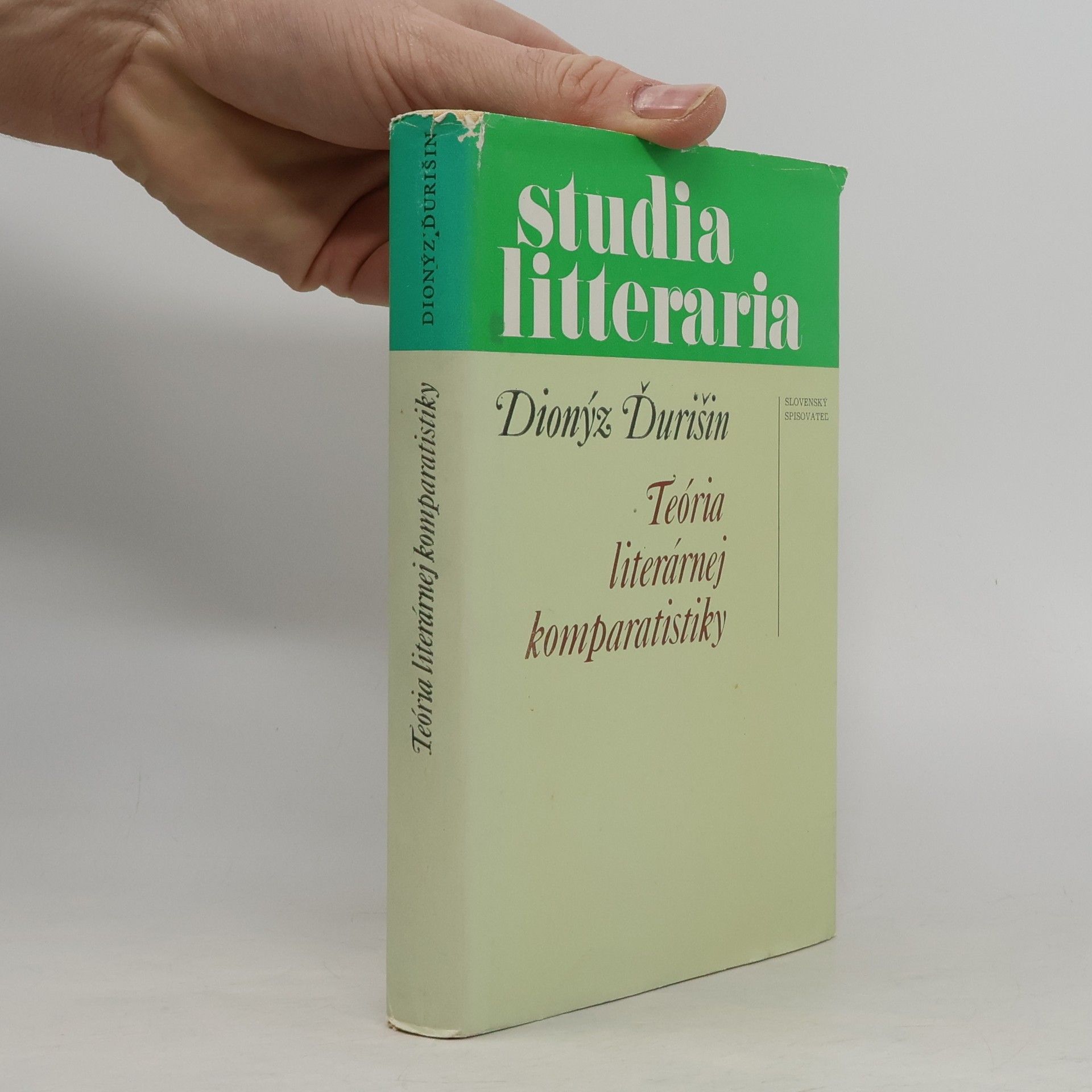 Dionýz Ďurišin Teória literárnej komparatistiky