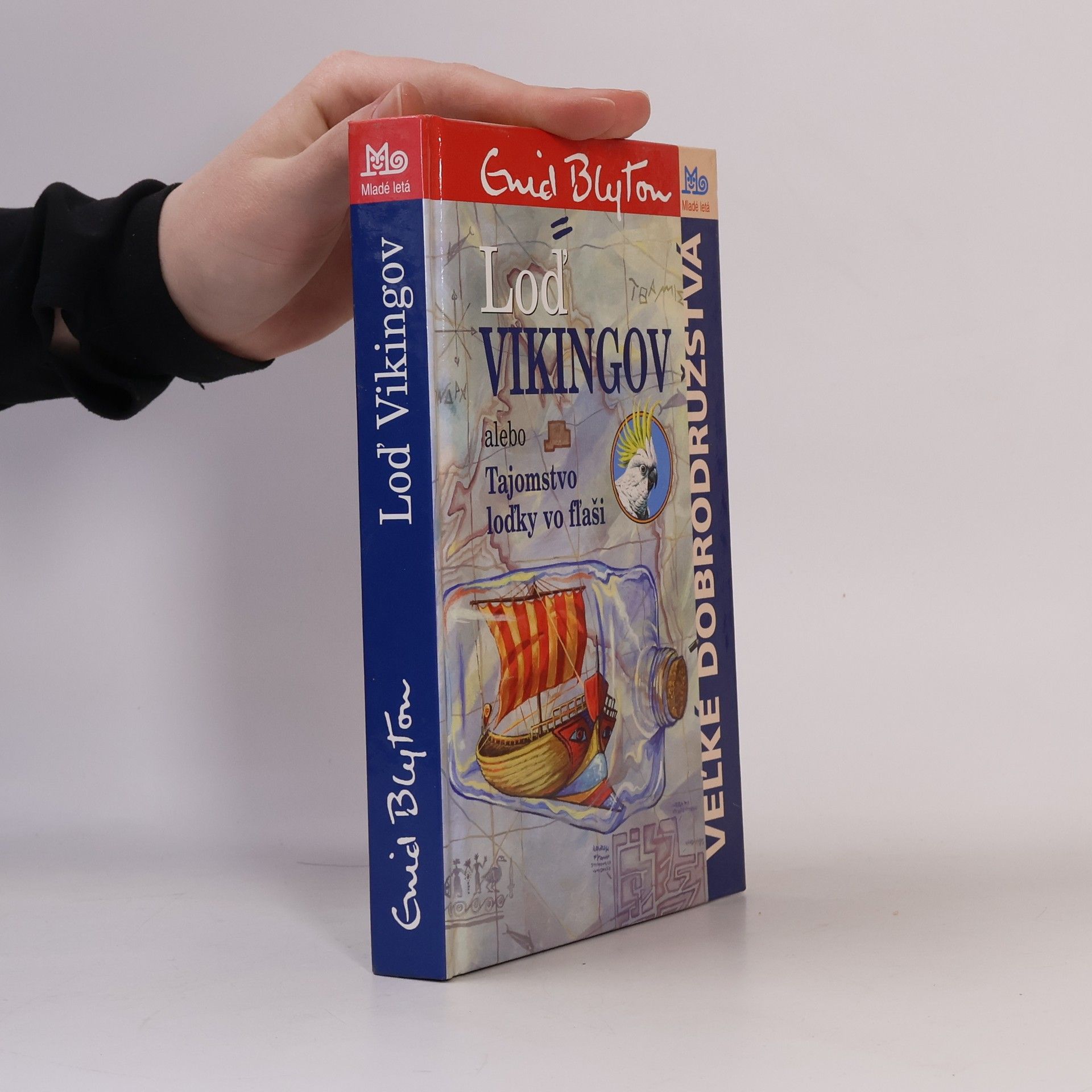 Enid Blyton Loď Vikingov alebo Tajomstvo loďky vo fľaši