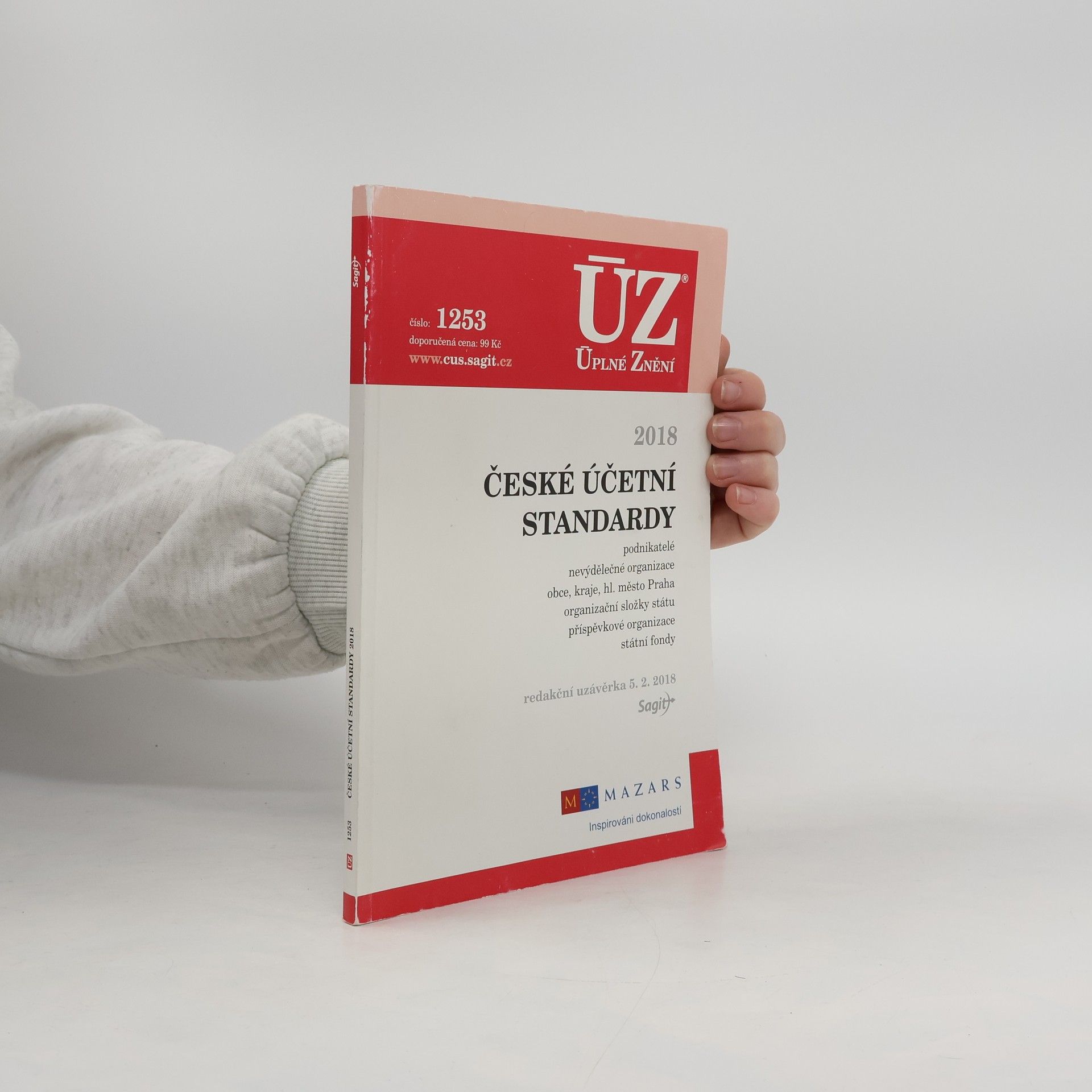 Autorenkollektiv České účetní standardy ; podnikatelé, nevýdělečné organizace, obce, kraje, příspěvkové organizace, organizační složky státu, státní fondy [ÚZ 2020 č. 1253]