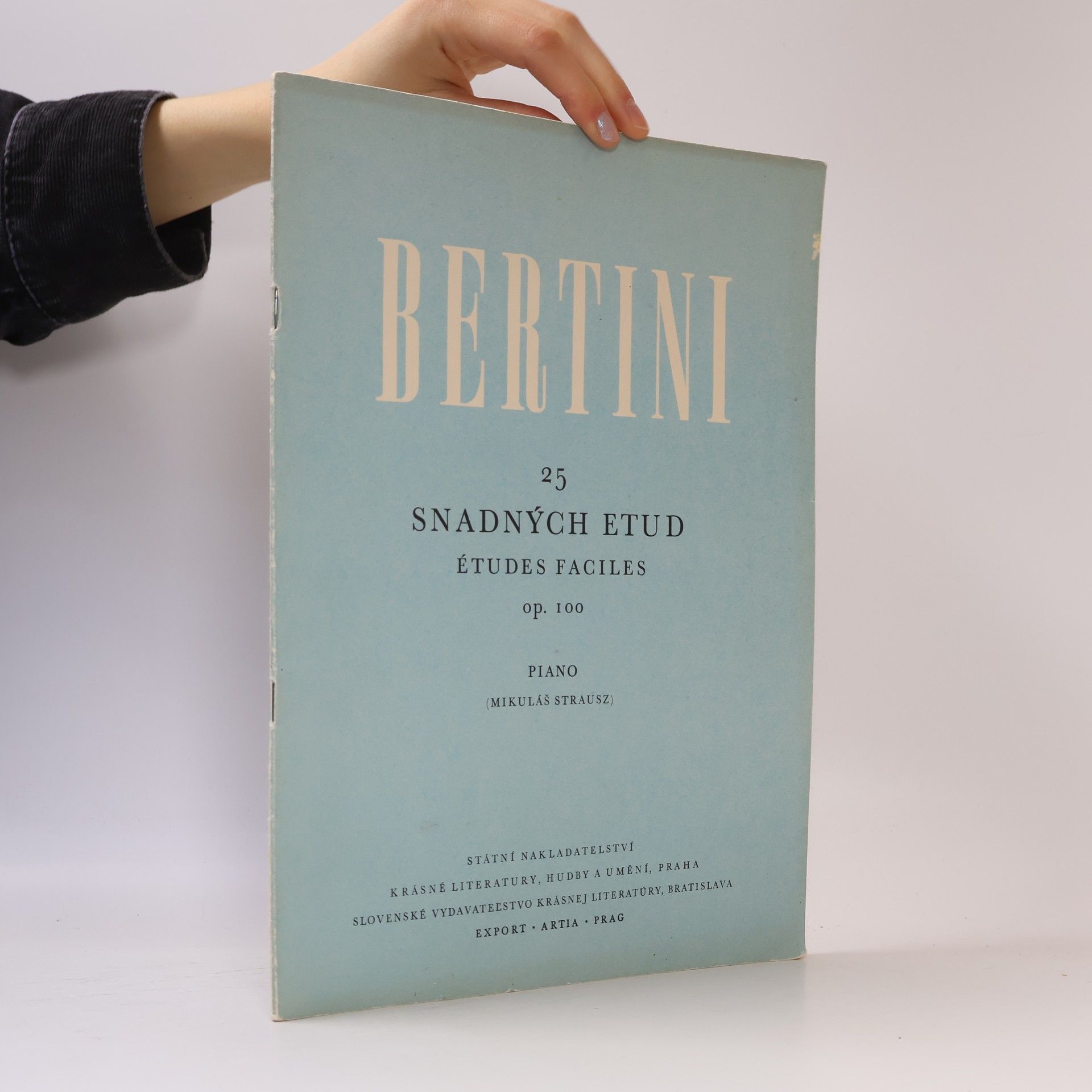 Henri Bertini 25 snadných etud