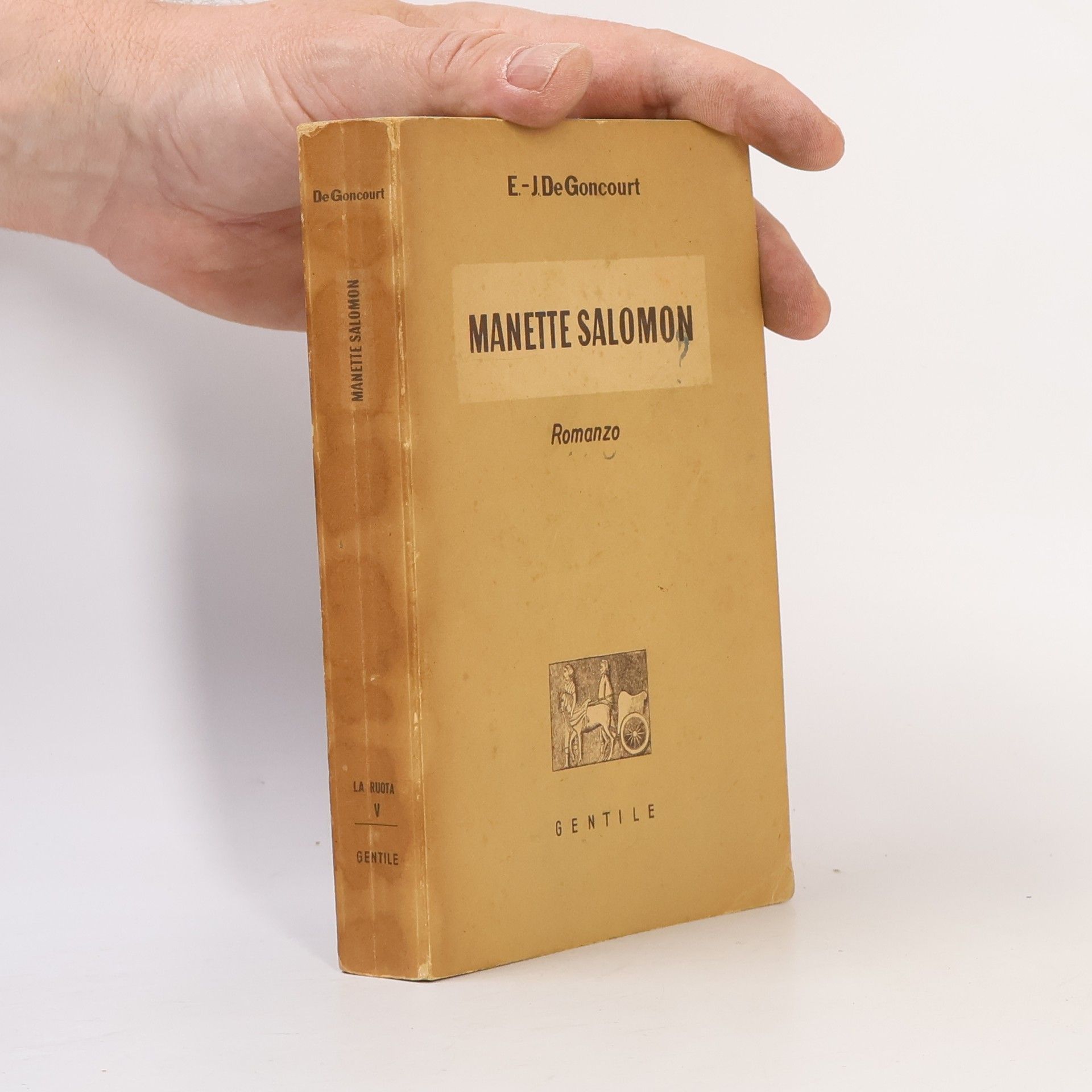 Jules Goncourt Manette Salomon