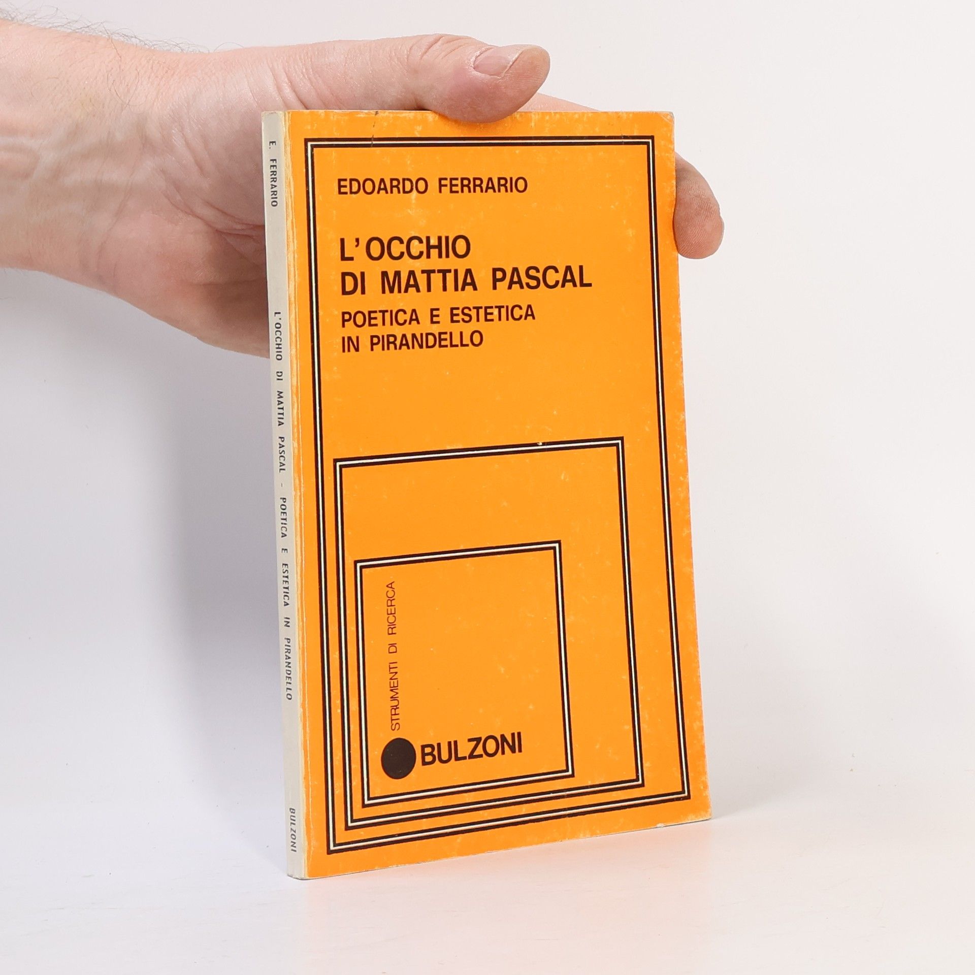 Edoardo Ferrario L'occhio di Mattia Pascal