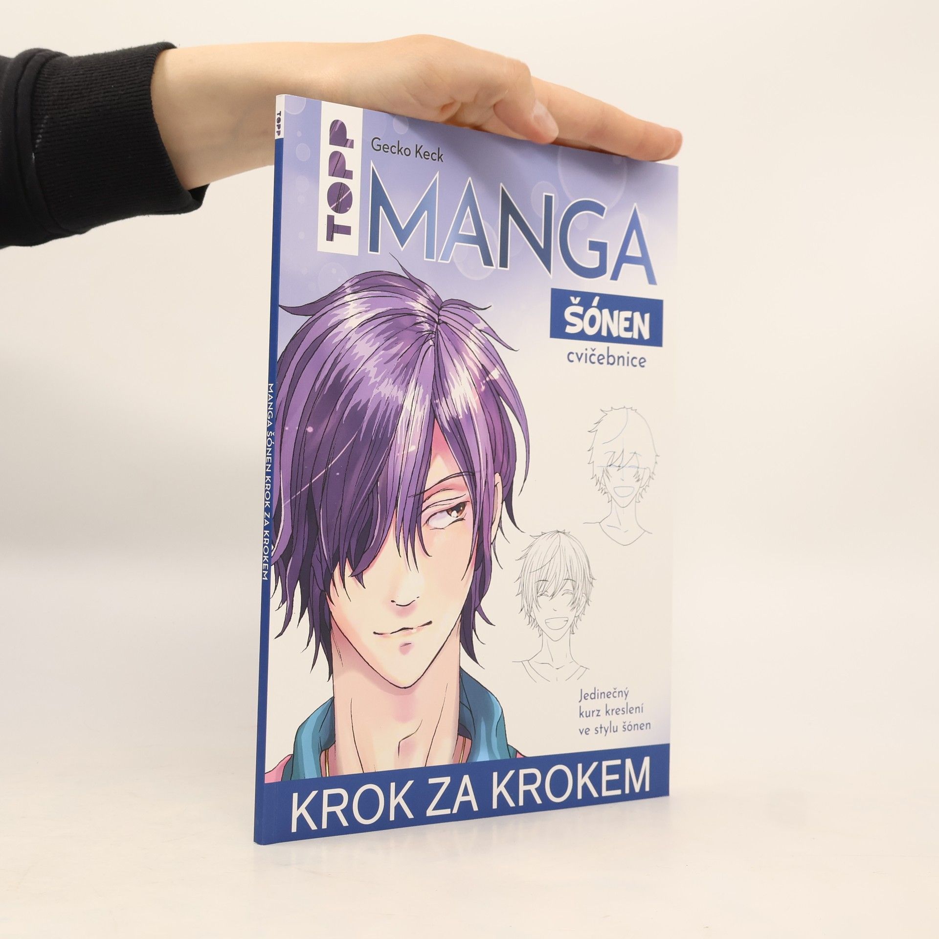 Gecko Keck Manga krok za krokem. Šónen - Cvičebnice