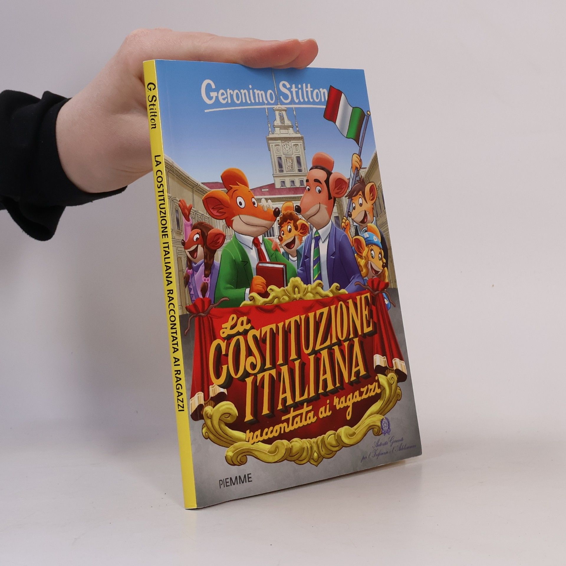 Geronimo Stilton La Costituzione Italiana raccontata ai ragazzi