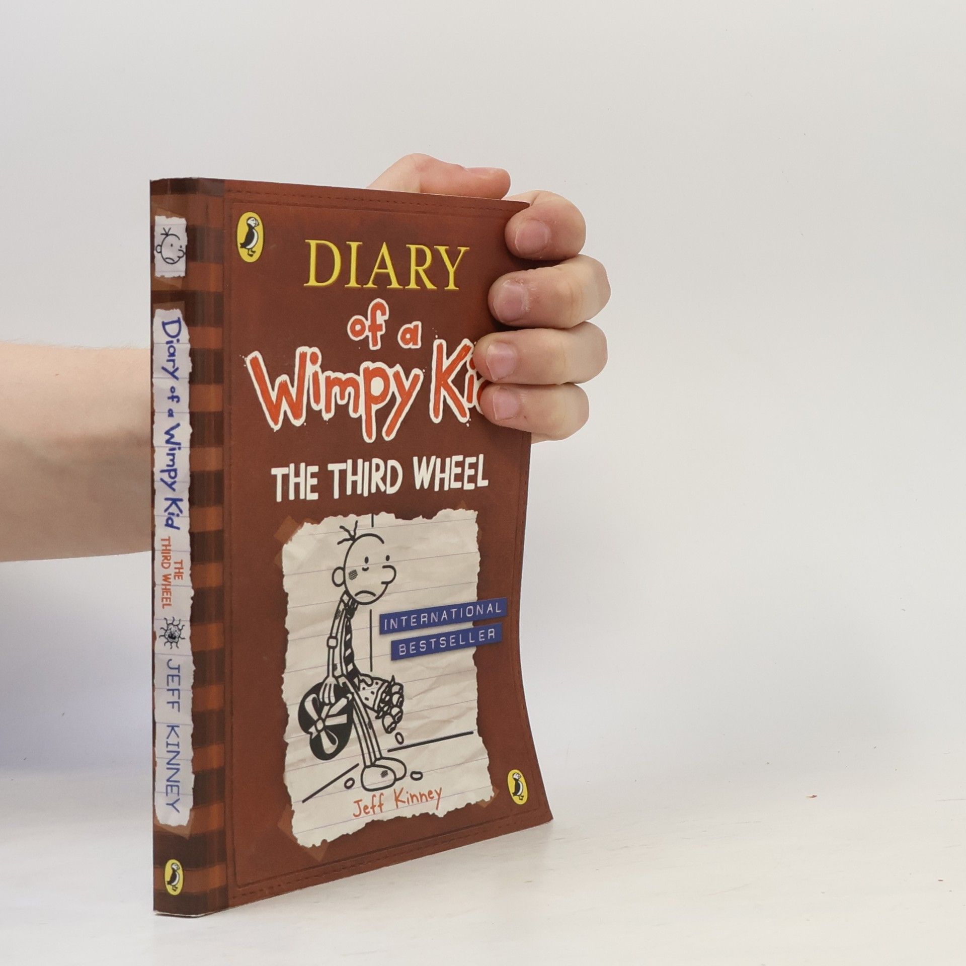 Jeff Kinney Diary of a wimpy kid. The third wheel