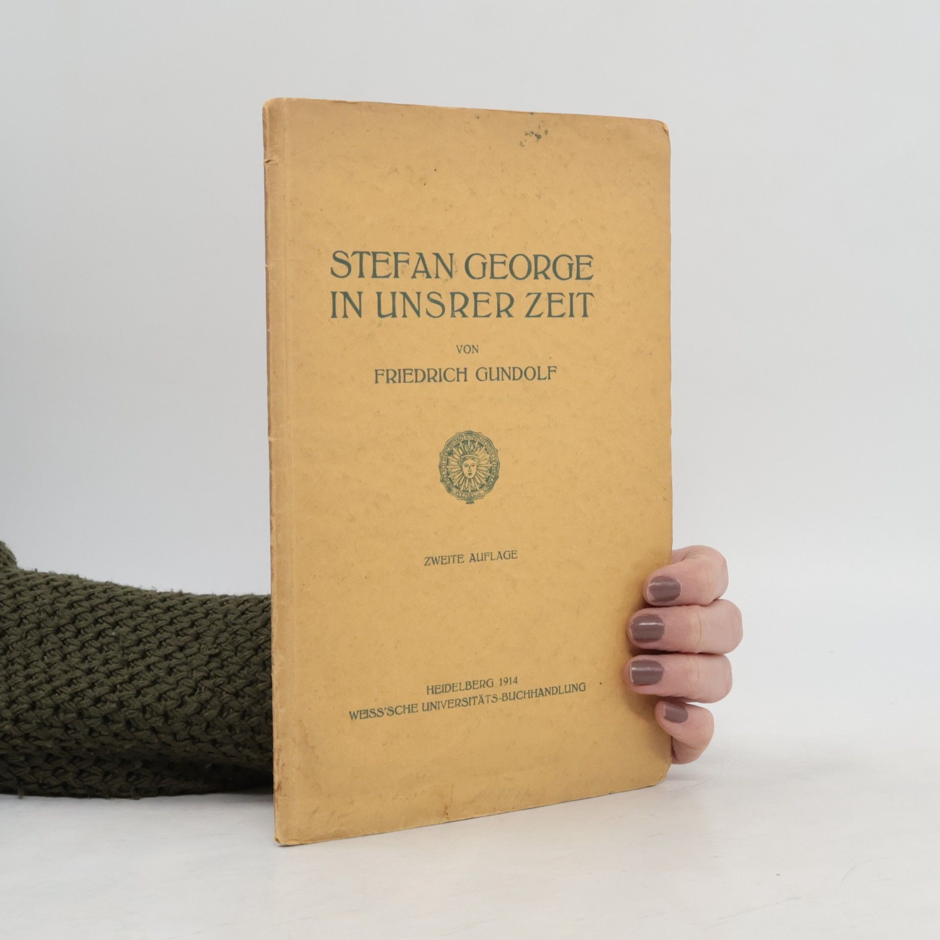 Stefan George in unsrer Zeit