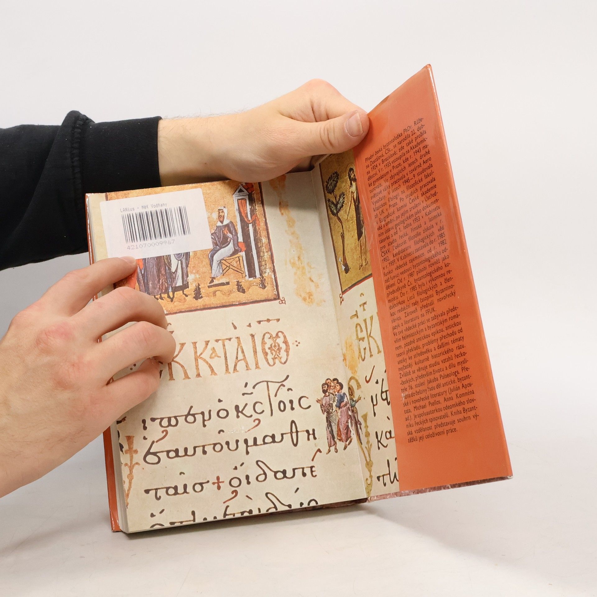 Růžena Dostálová Byzantská vzdělanost