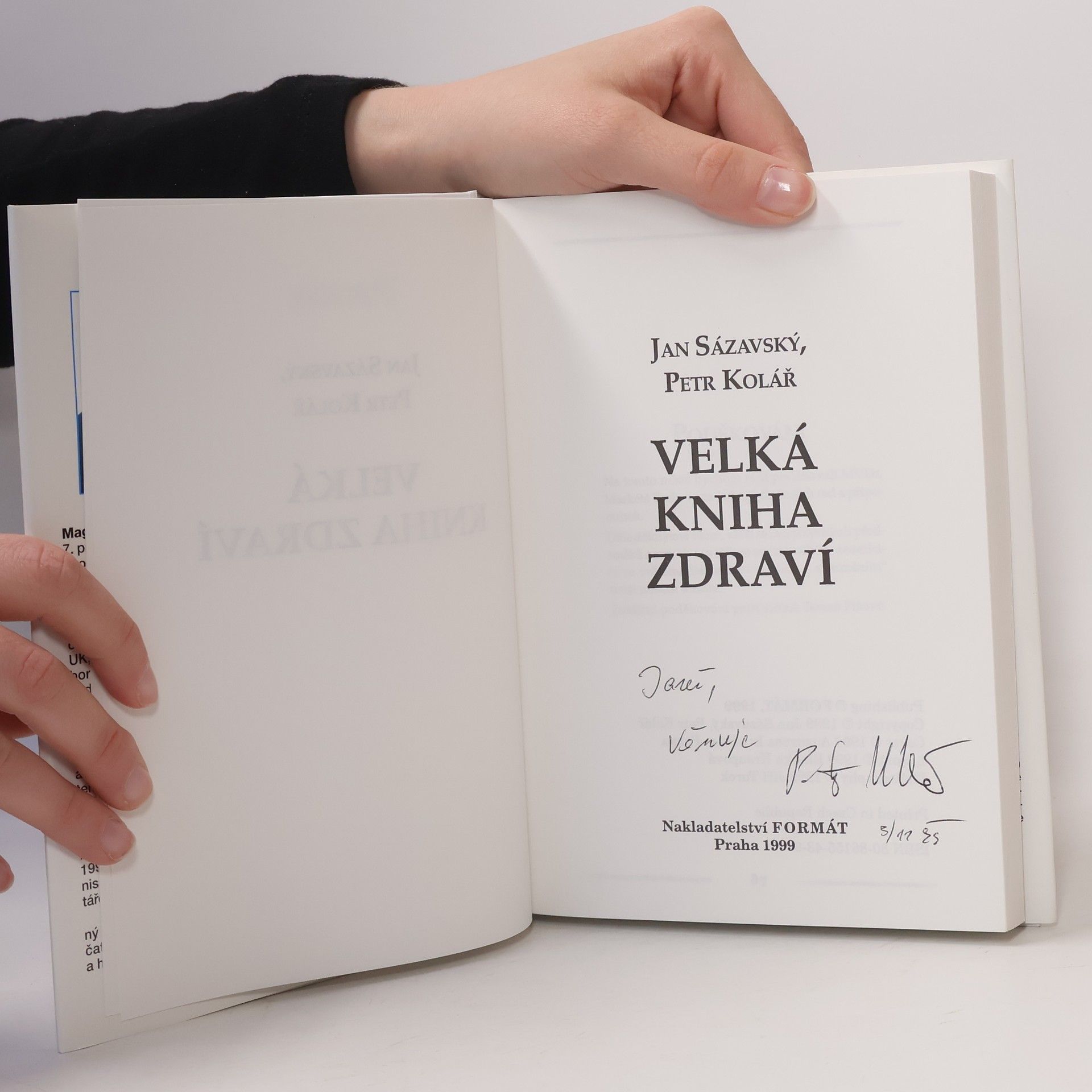 Jan Sázavský Velká kniha zdraví