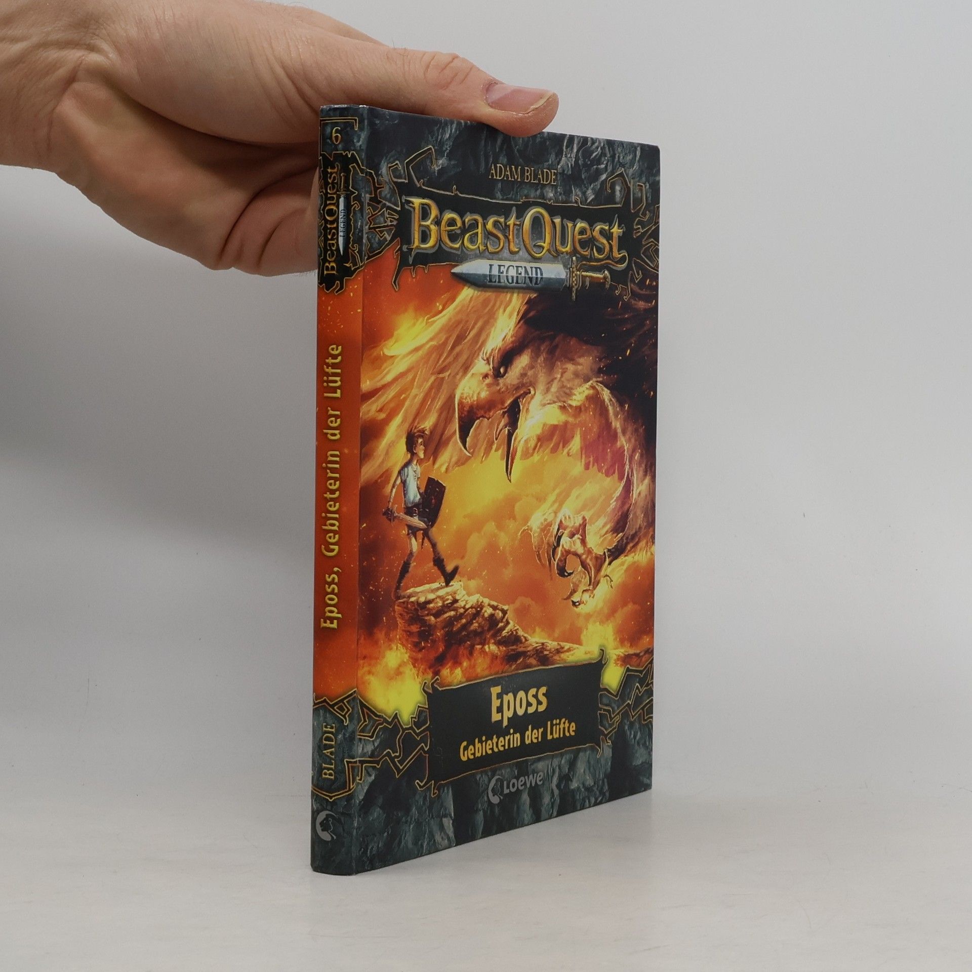 Adam Blade Beast Quest Legend 6 - Eposs, Gebieterin der Lüfte