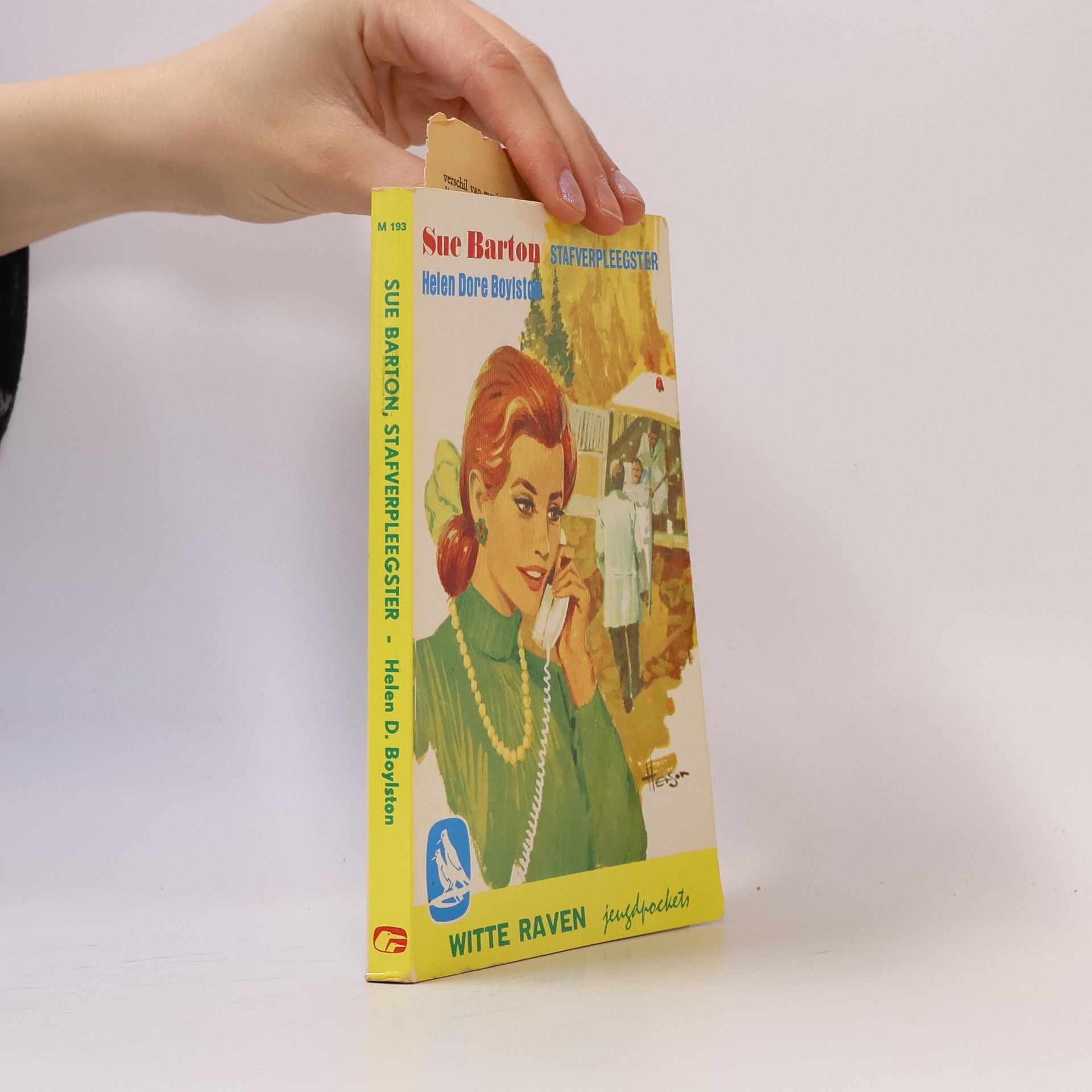 Helen Dore Boylston Witte Raven jeugdpockets - M 193: Sue Barton, stafverpleegster