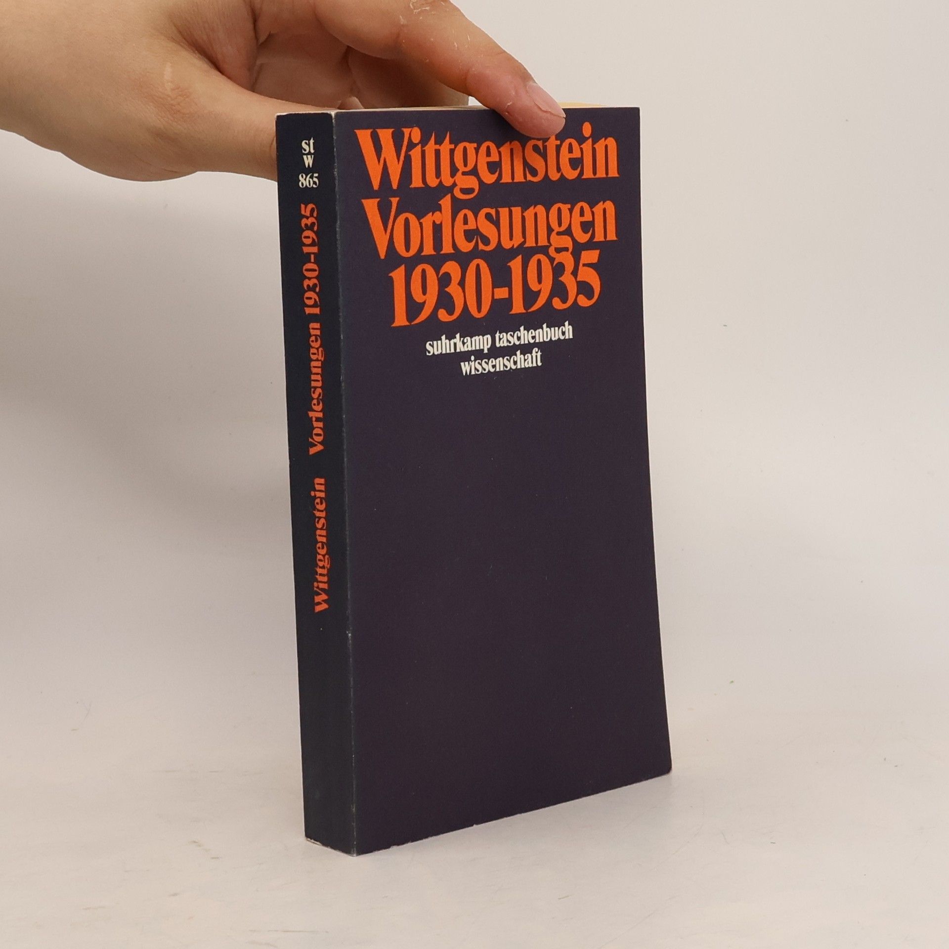 Vorlesungen 1930 [neunzehnhundertdreissig] - 1935