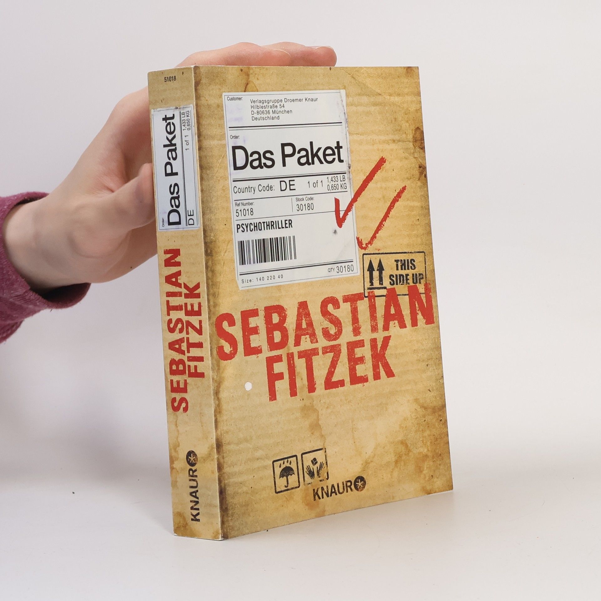 Sebastian Fitzek Das Paket