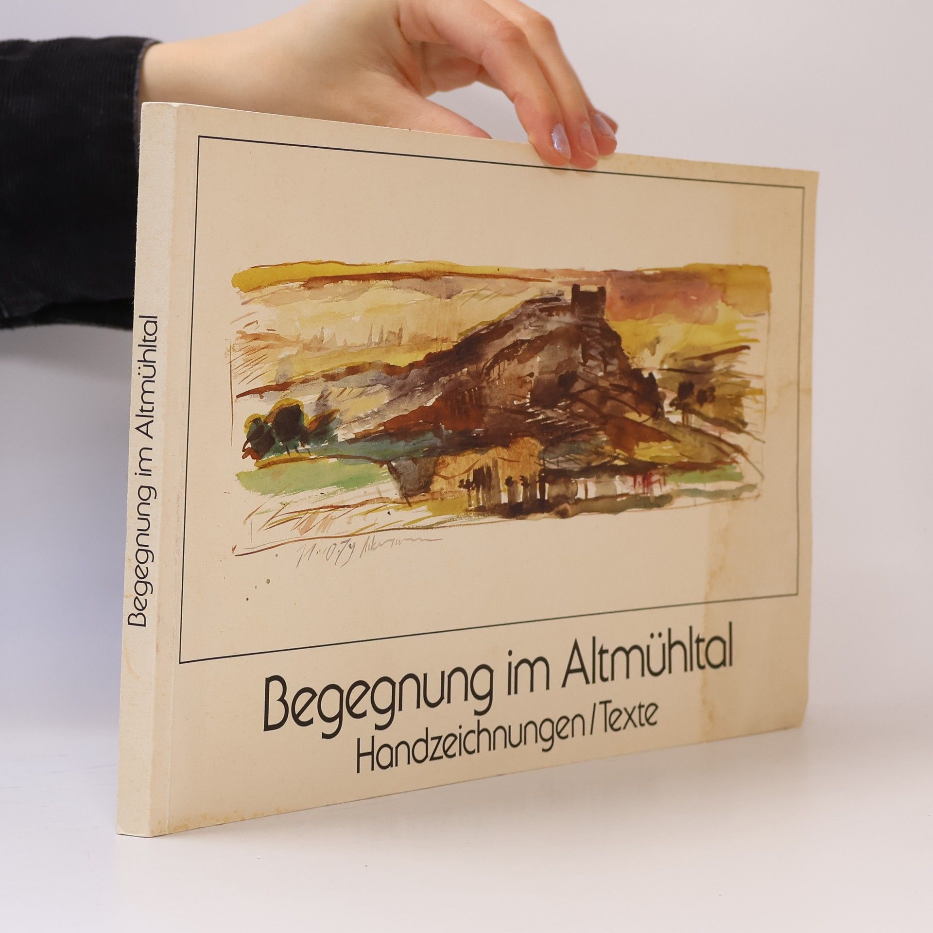 Rudolf Johannes Ackermann Begegnung im Altmühltal