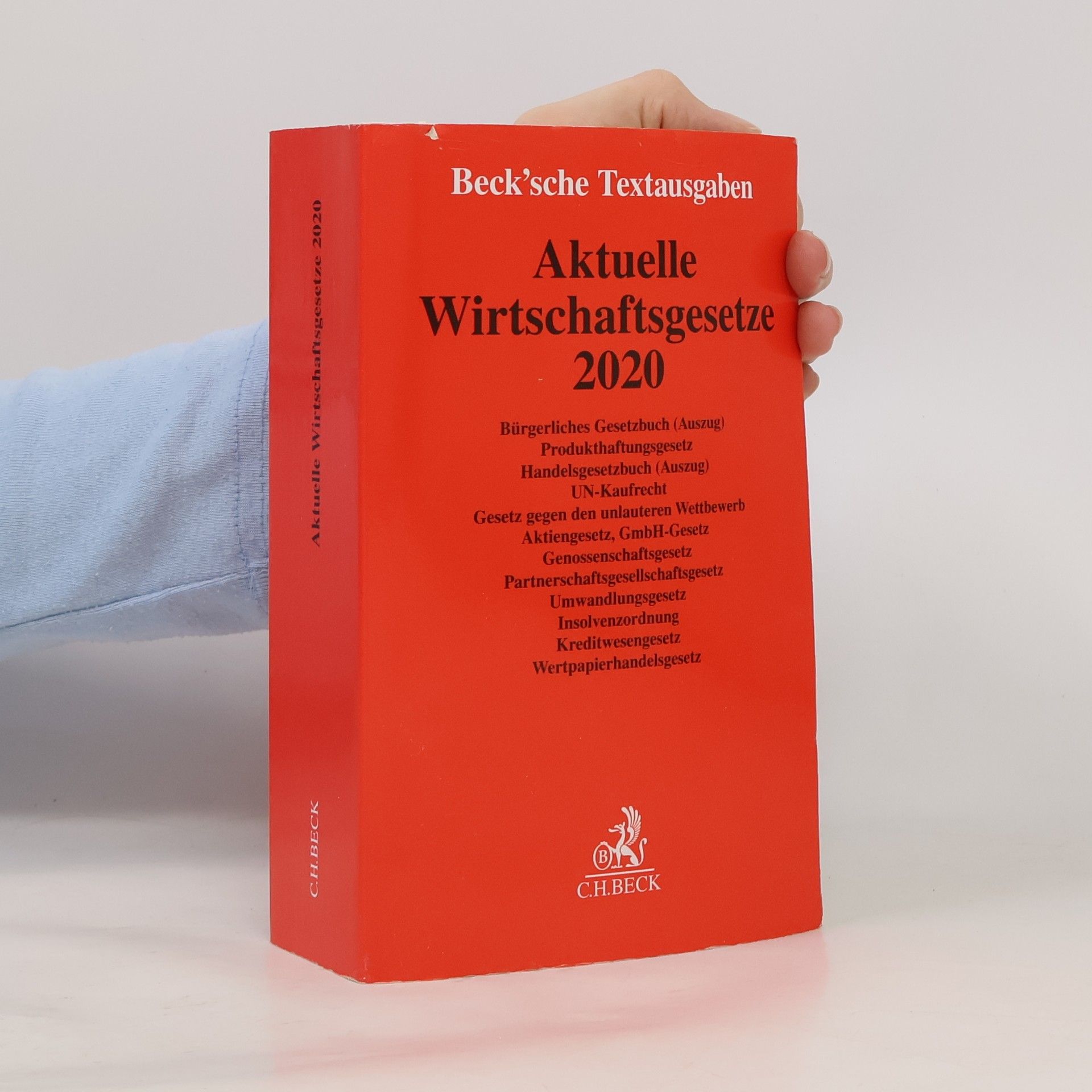 Autorenkollektiv Aktuelle Wirtschaftsgesetze 2020