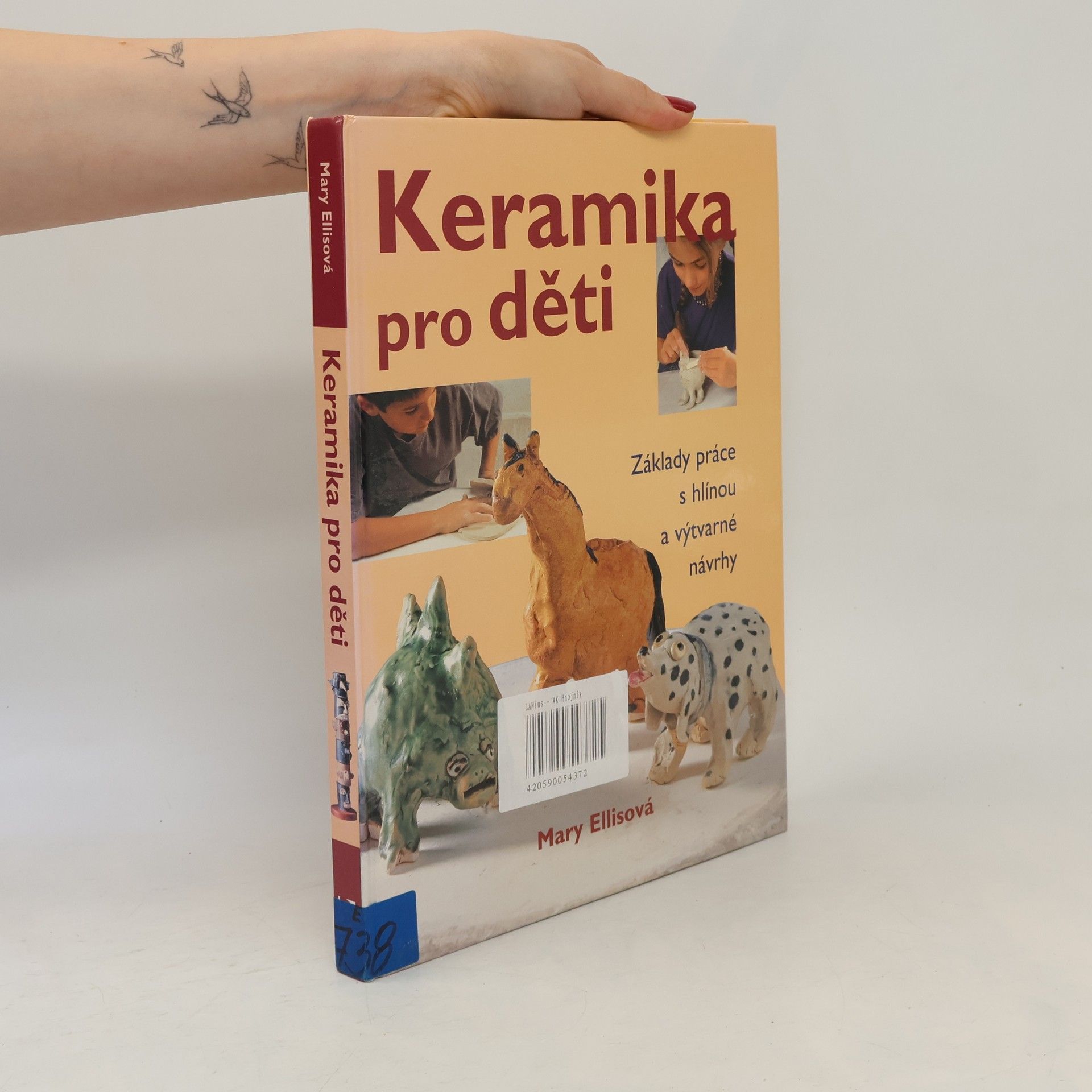 Mary Ellis Keramika pro děti: základy práce s hlínou a výtvarné návrhy