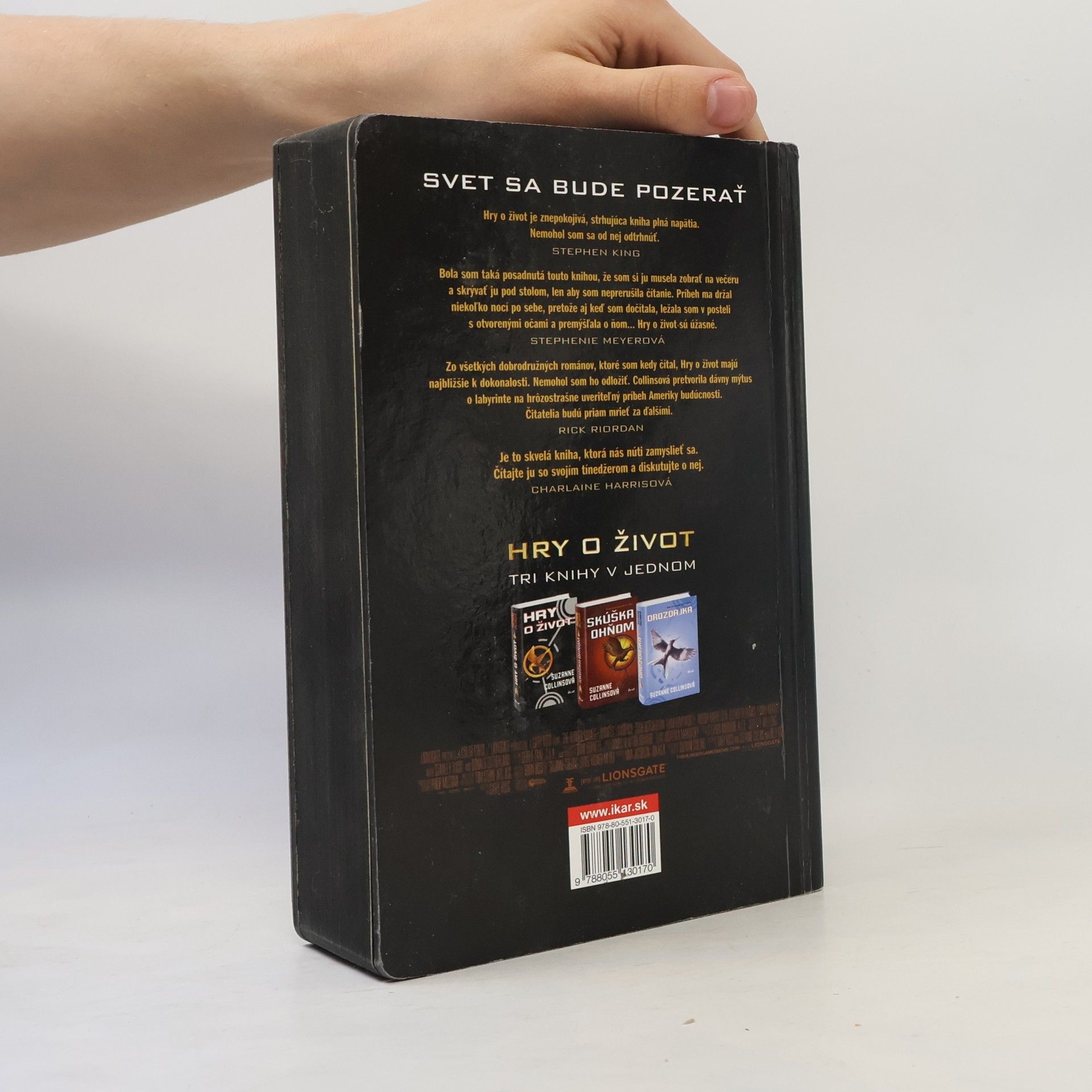 Suzanne Collins Hry o život. Skúška ohňom. Drozdajka