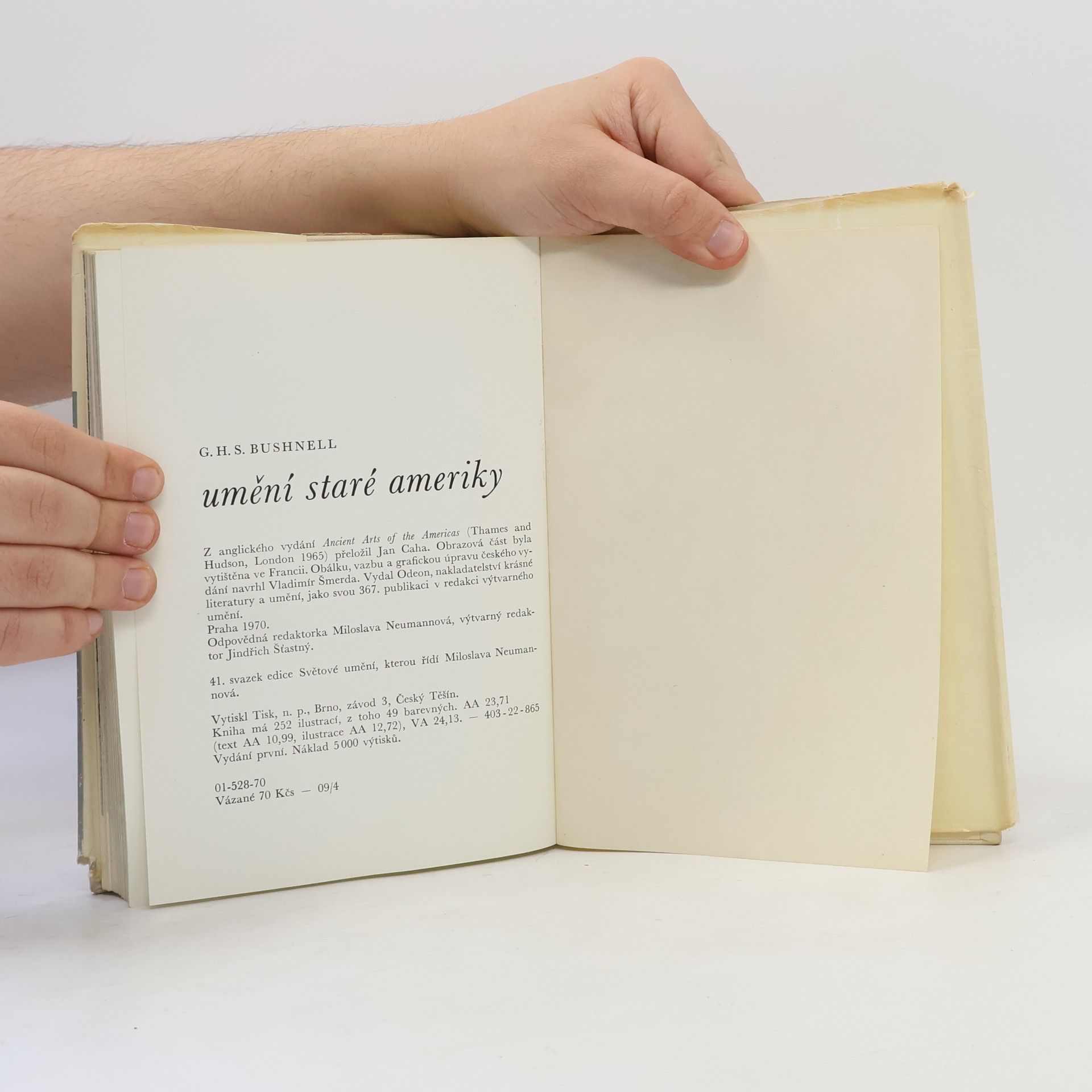 Geoffrey Hext Sutherland Bushnell Umění staré Ameriky