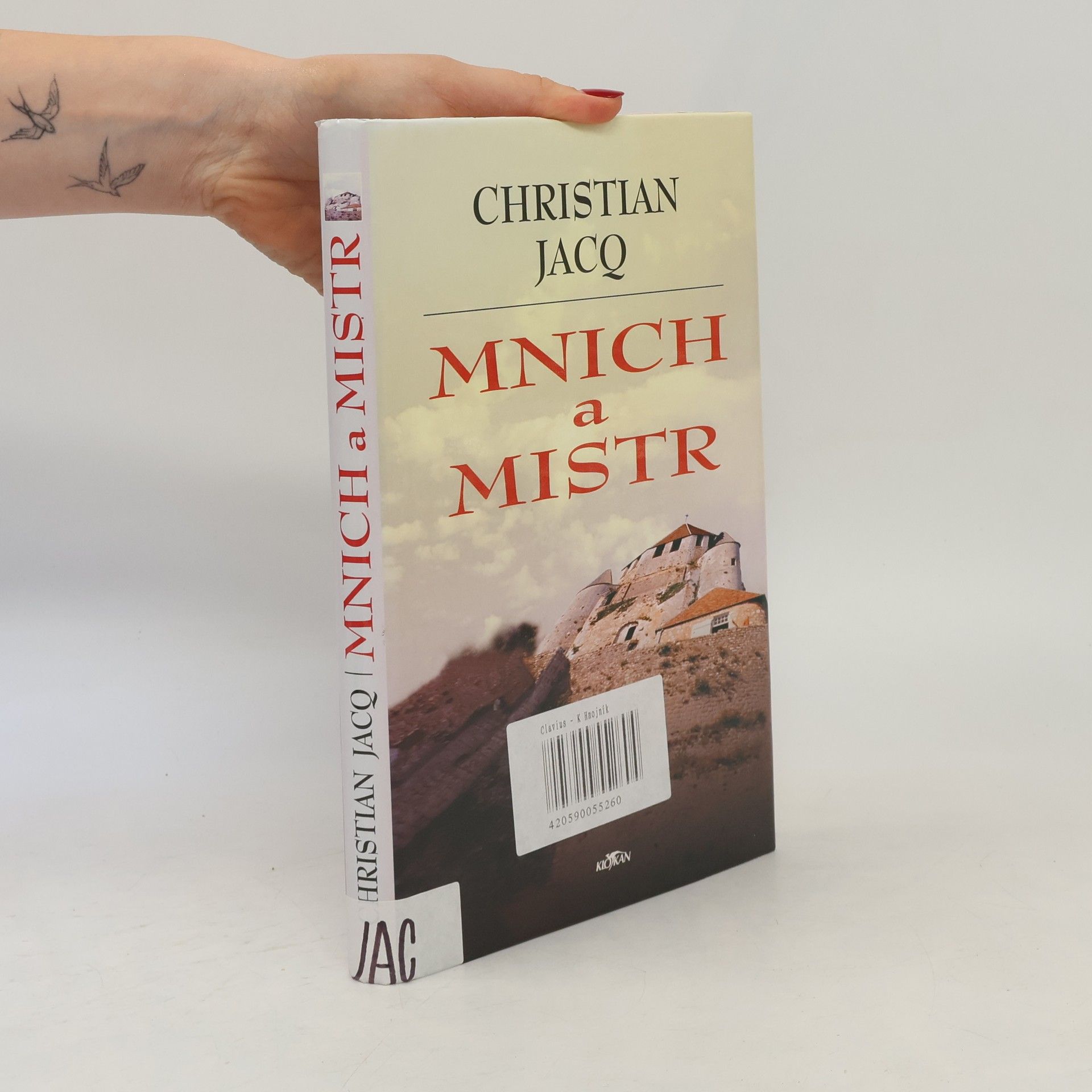 Christian Jacq Mnich a mistr