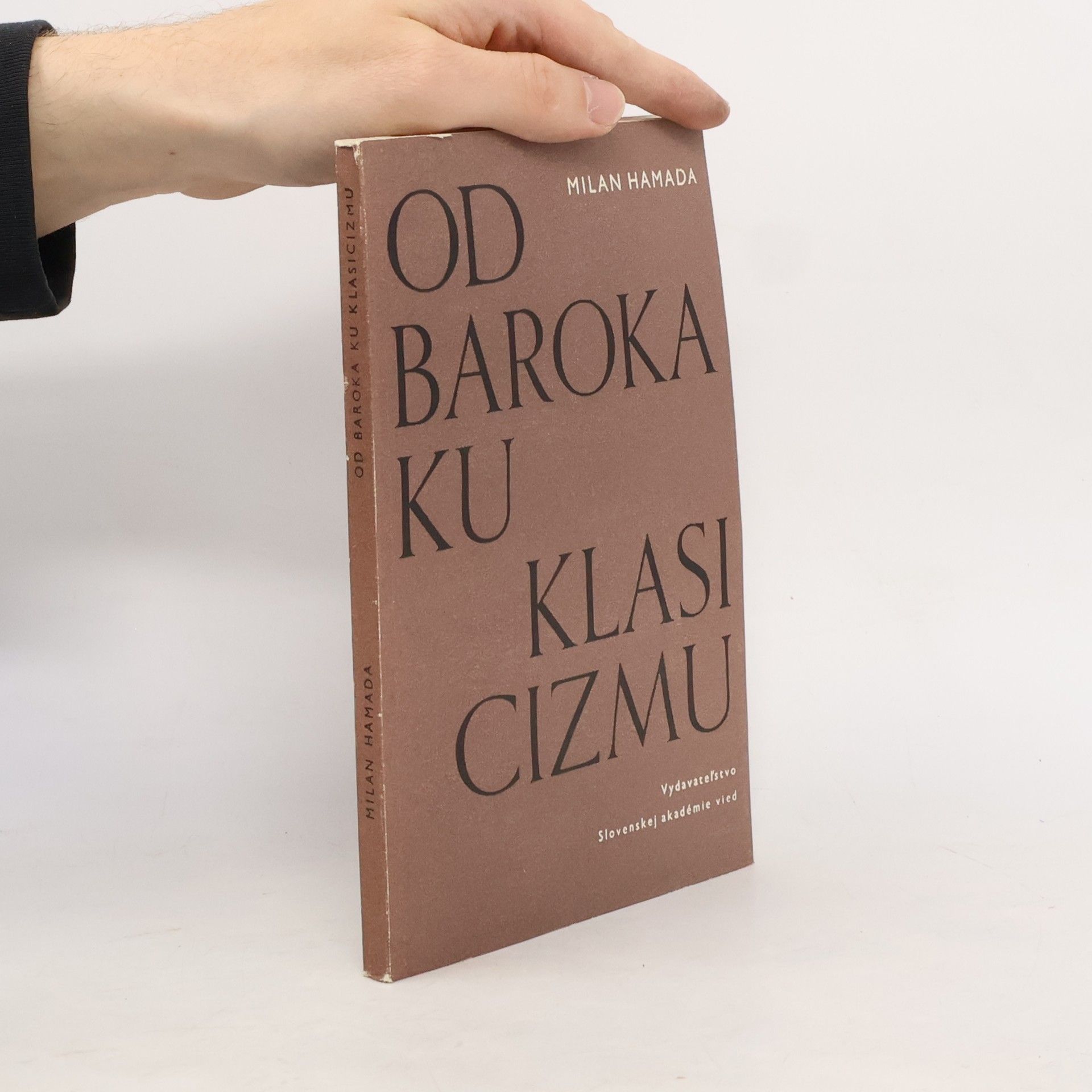 Milan Hamada Od baroka ku klasicizmu