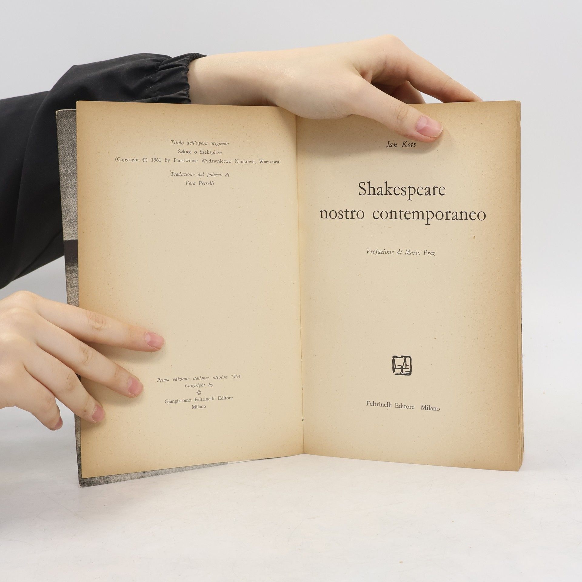 Jan Kott Shakespeare nostro contemporaneo