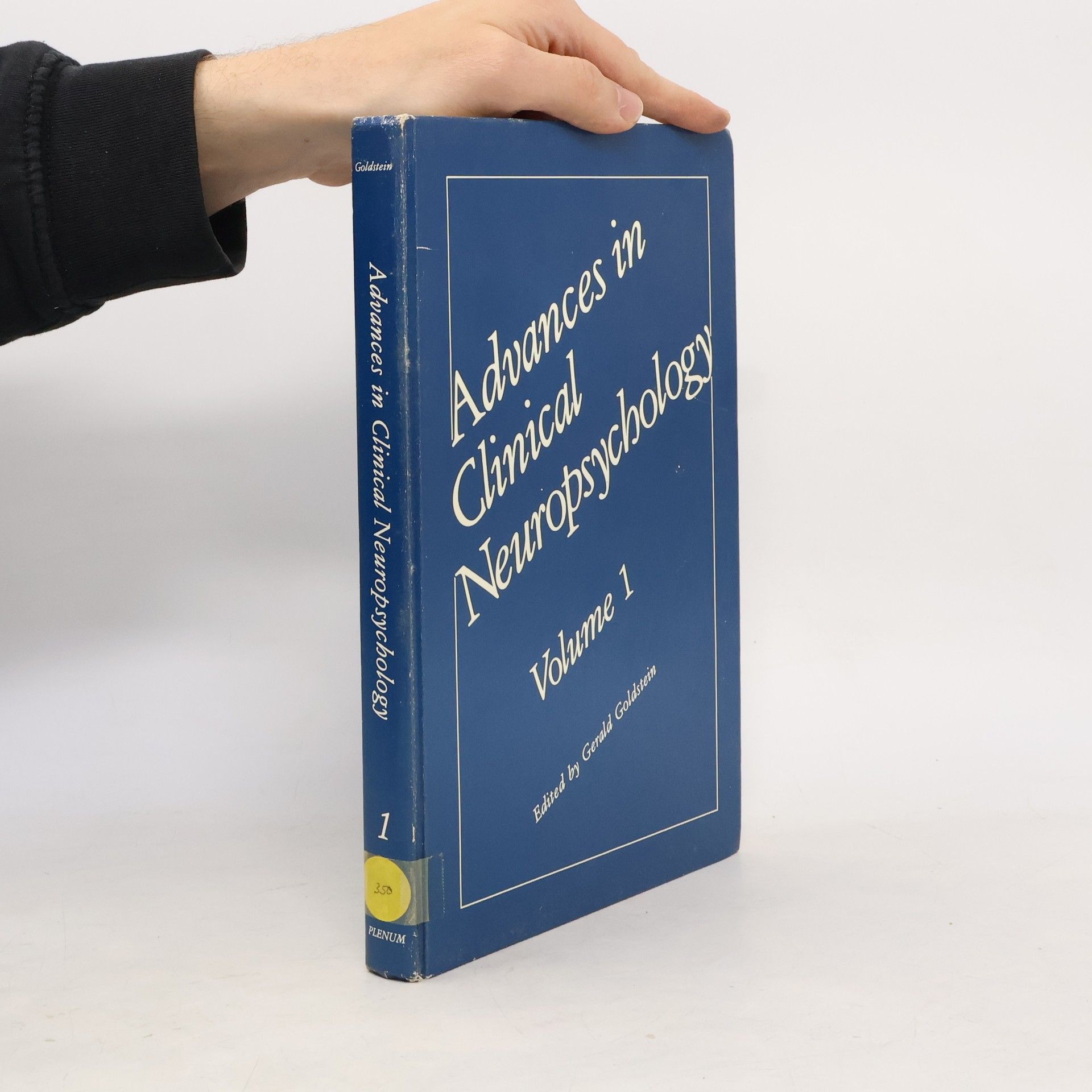 Gerald Goldstein Advances in Clinical Neuropsychology