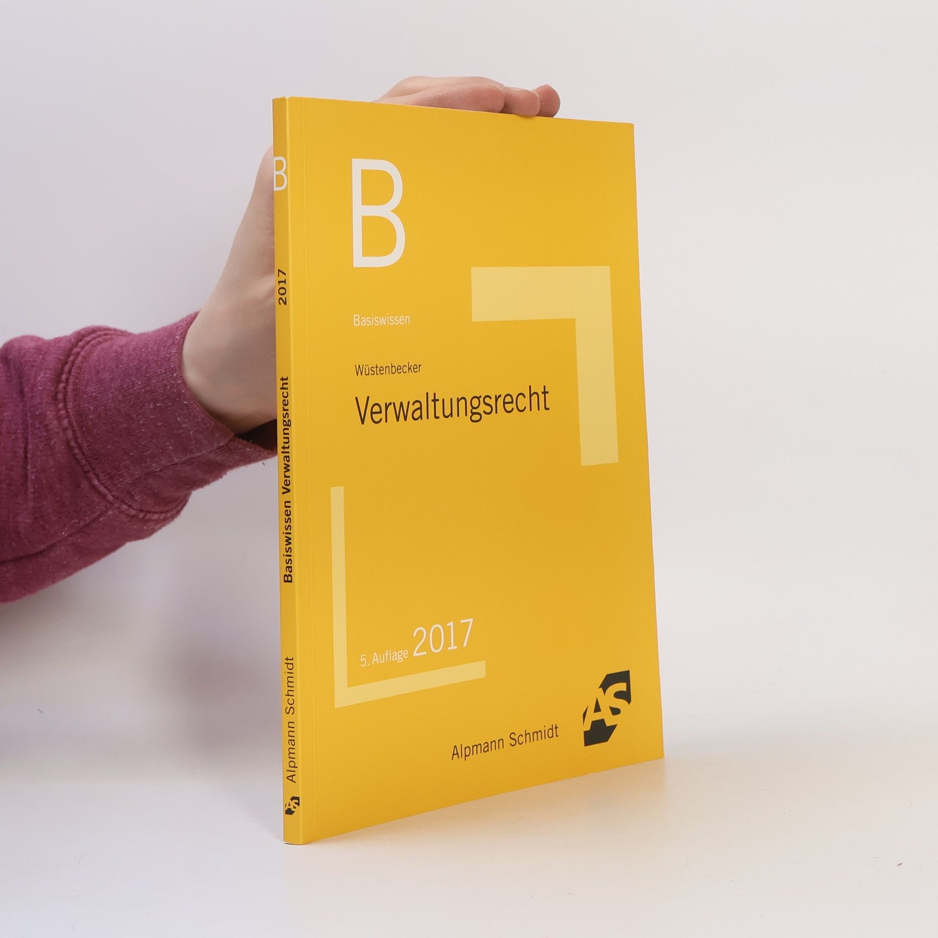 Horst Wüstenbecker Basiswissen Verwaltungsrecht - 5. Auflage
