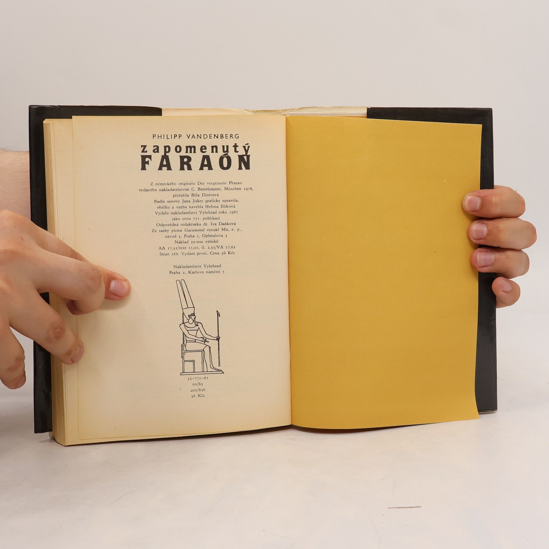 Philipp Vandenberg Zapomenutý faraon