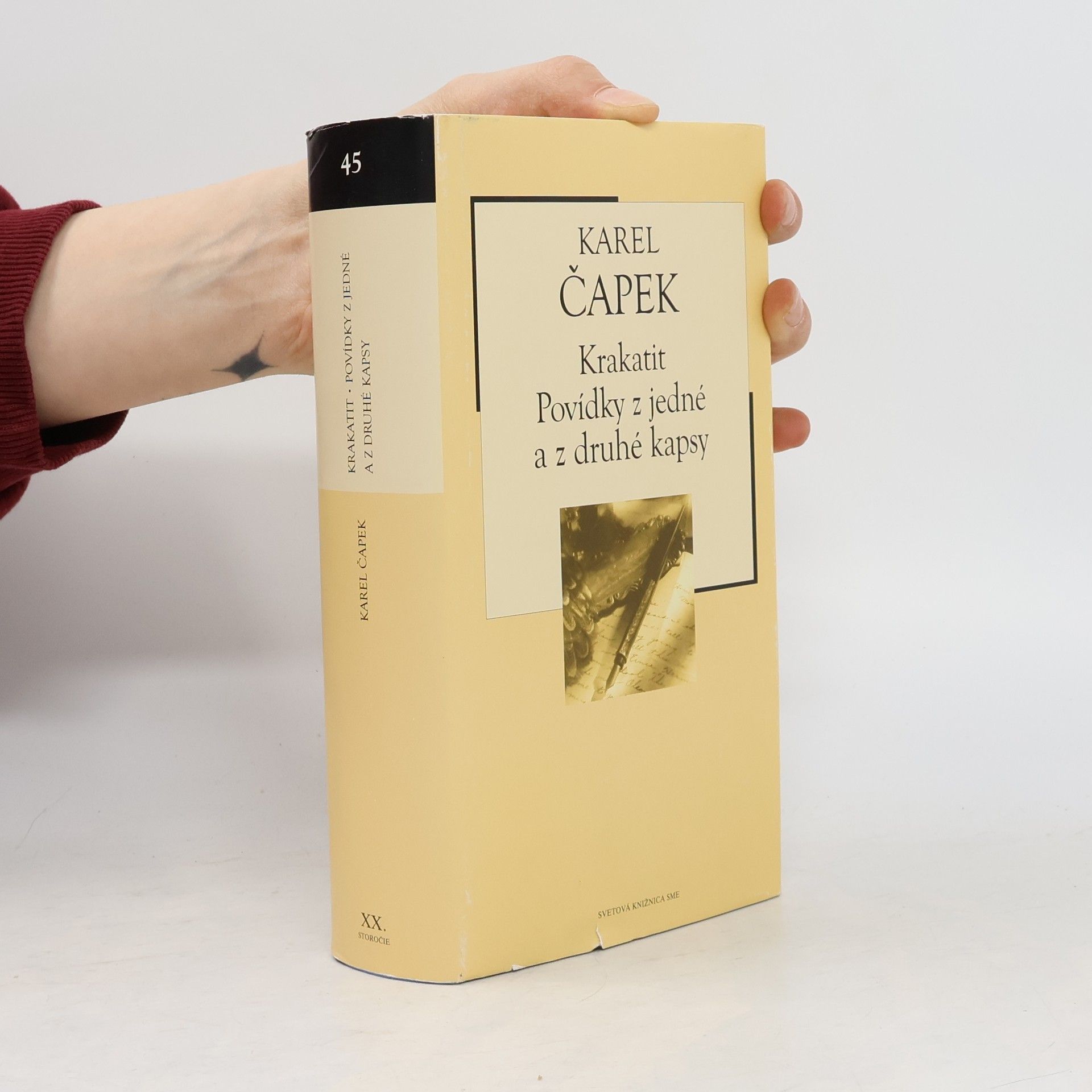 Karel Čapek Krakatit. Povídky z jedné a z druhé kapsy