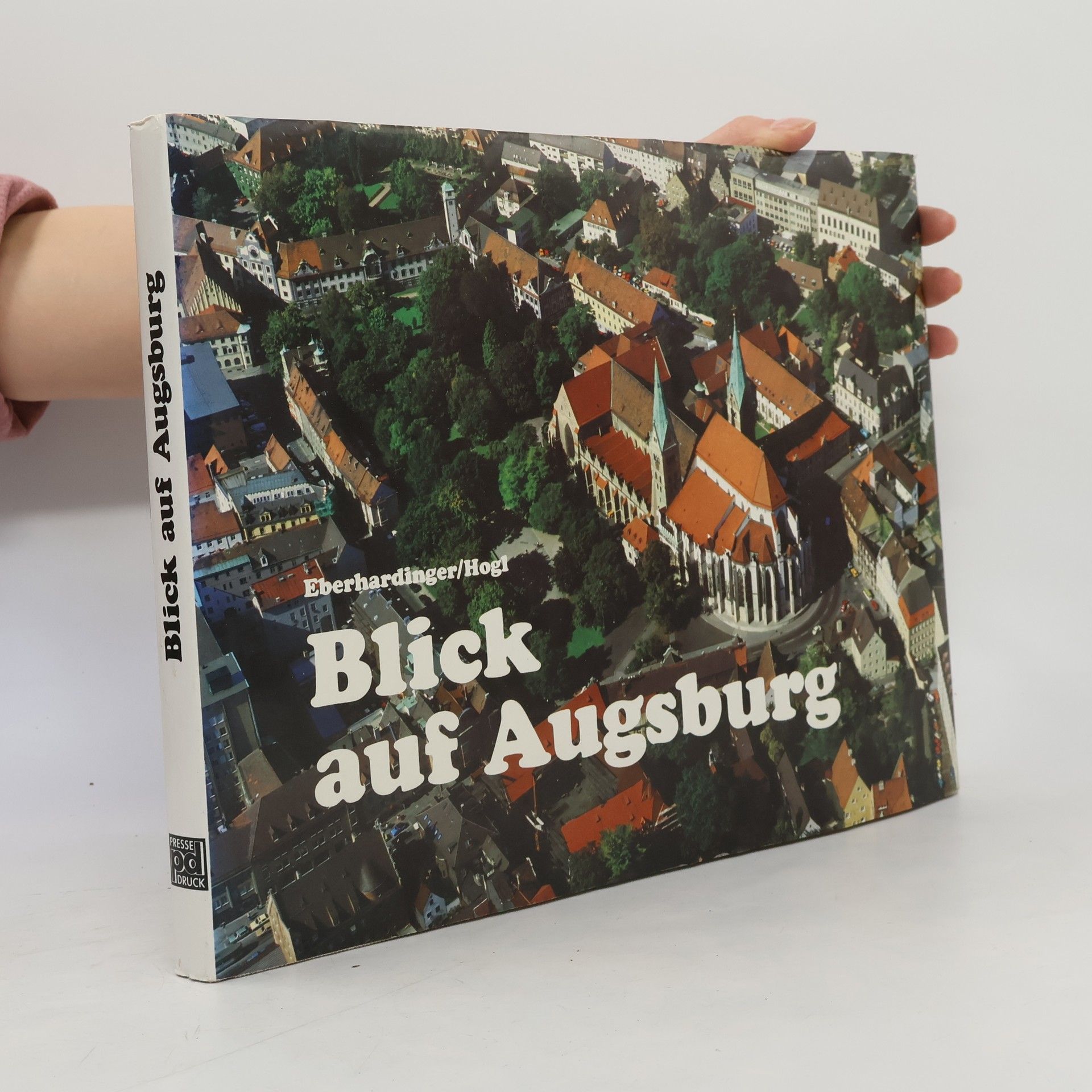 Kurt Hogl Blick auf Augsburg