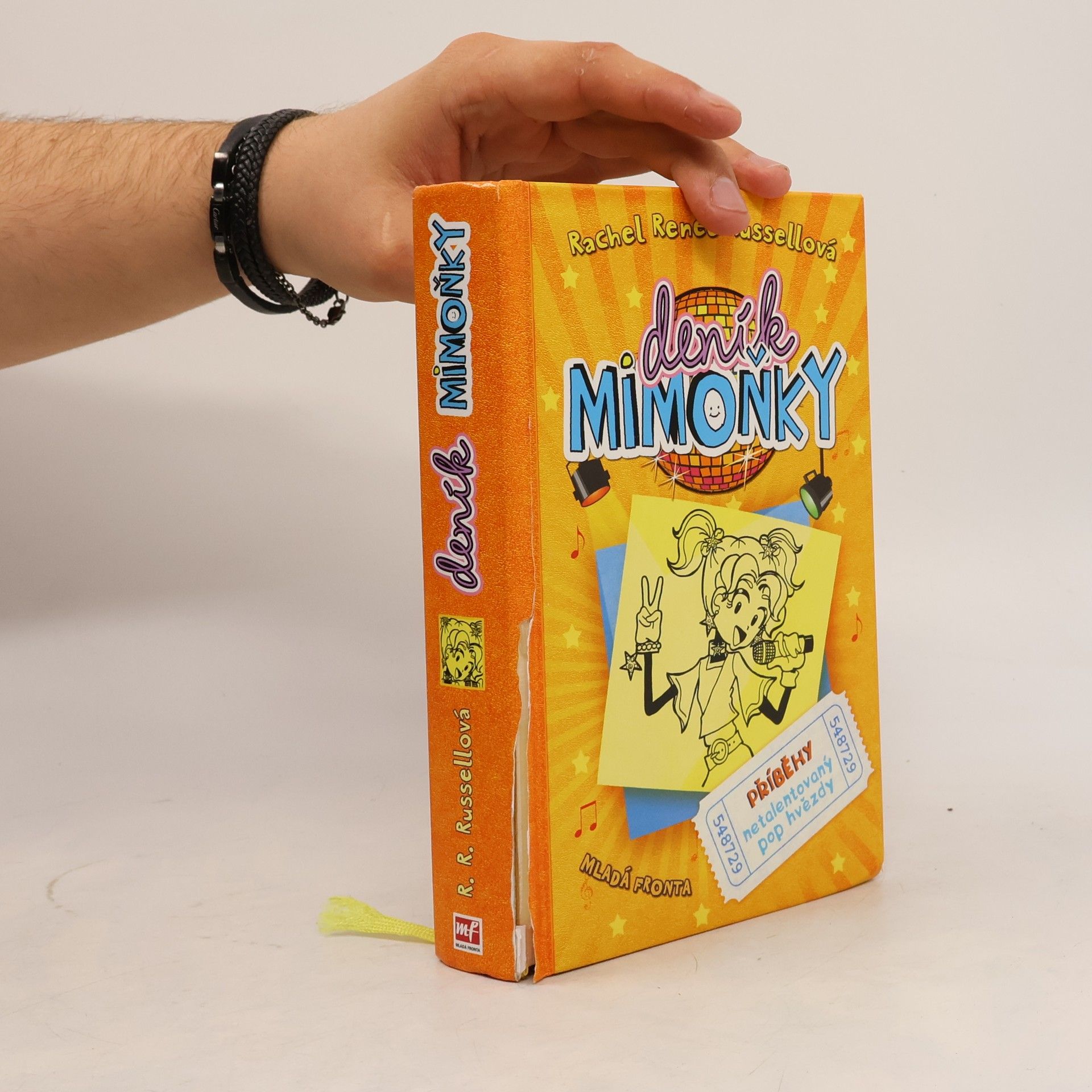 Rachel Renee Russell Deník mimoňky 3. Příběhy netalentovaný pop hvězdy