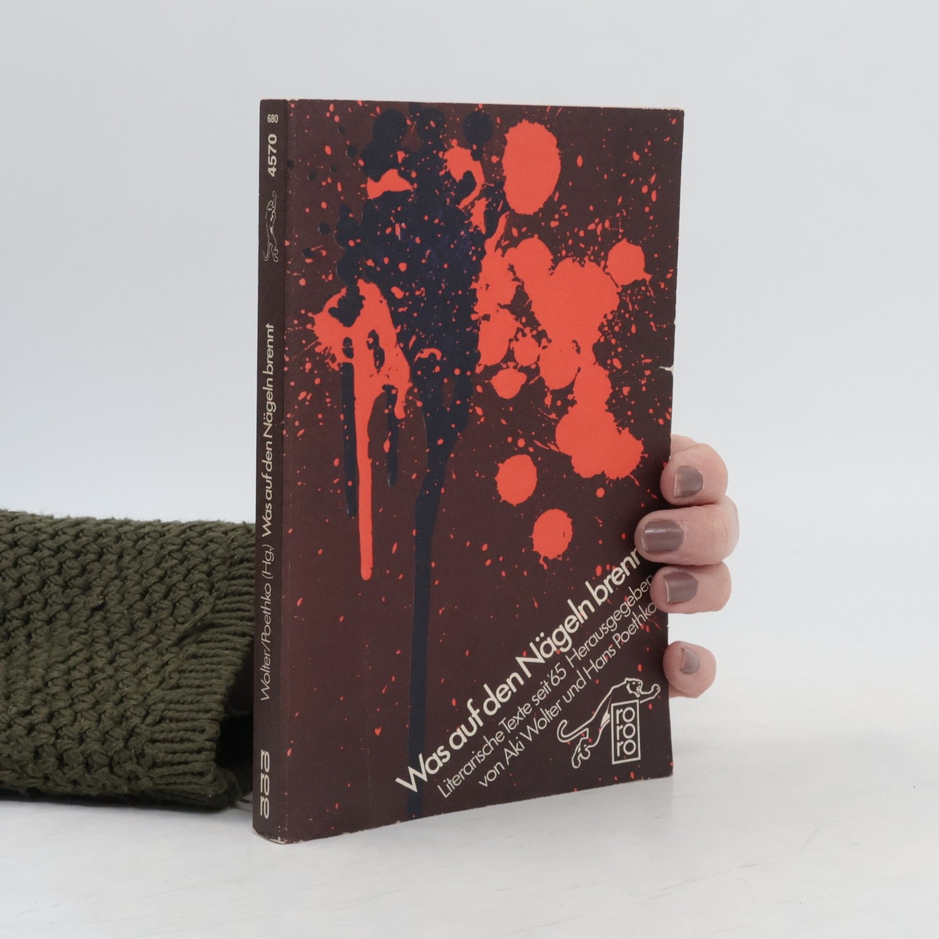 Hans Poethko Was unter den Nägeln brennt. Literarische Texte seit '65.