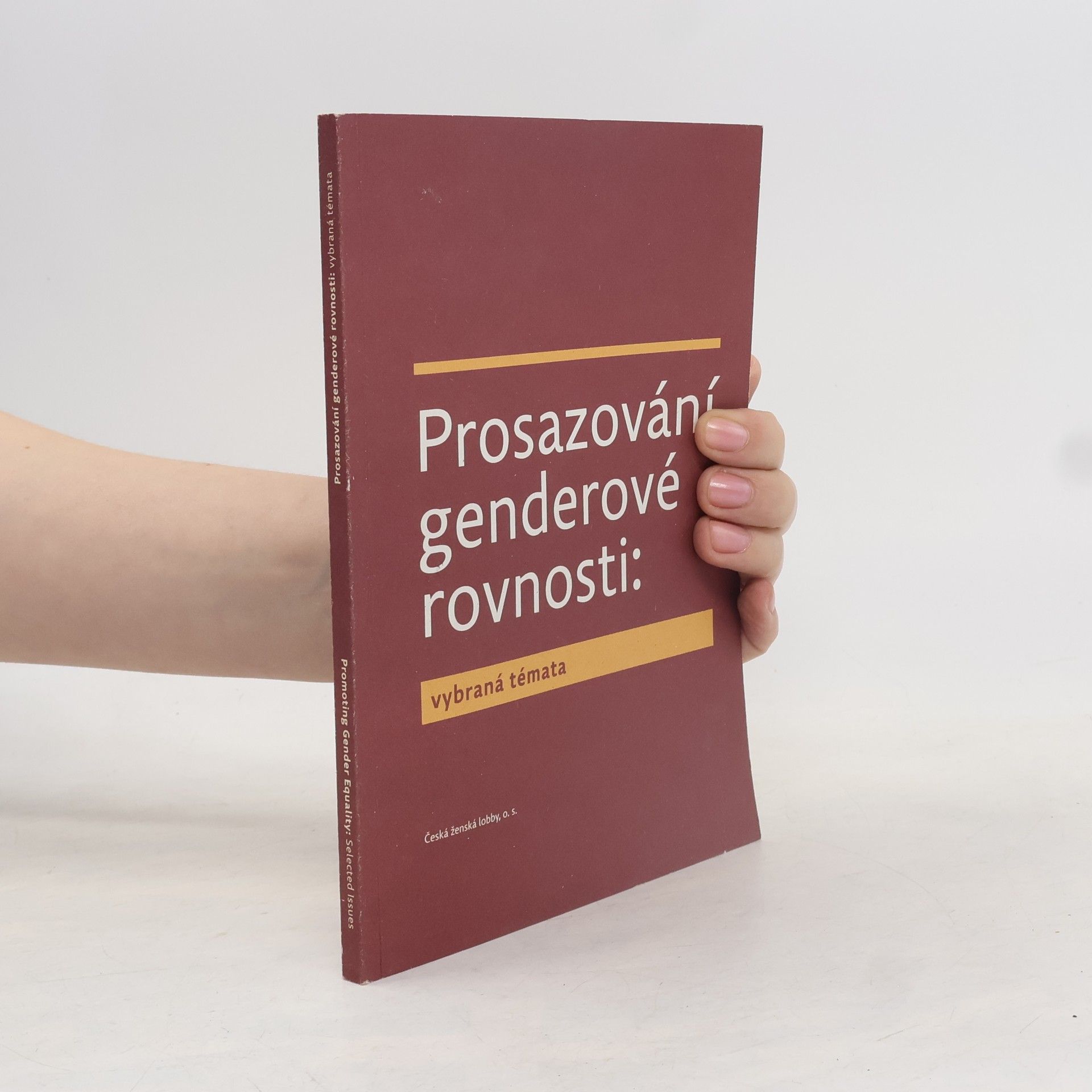 Kolektiv autorů Prosazování genderové rovnosti: vybraná témata