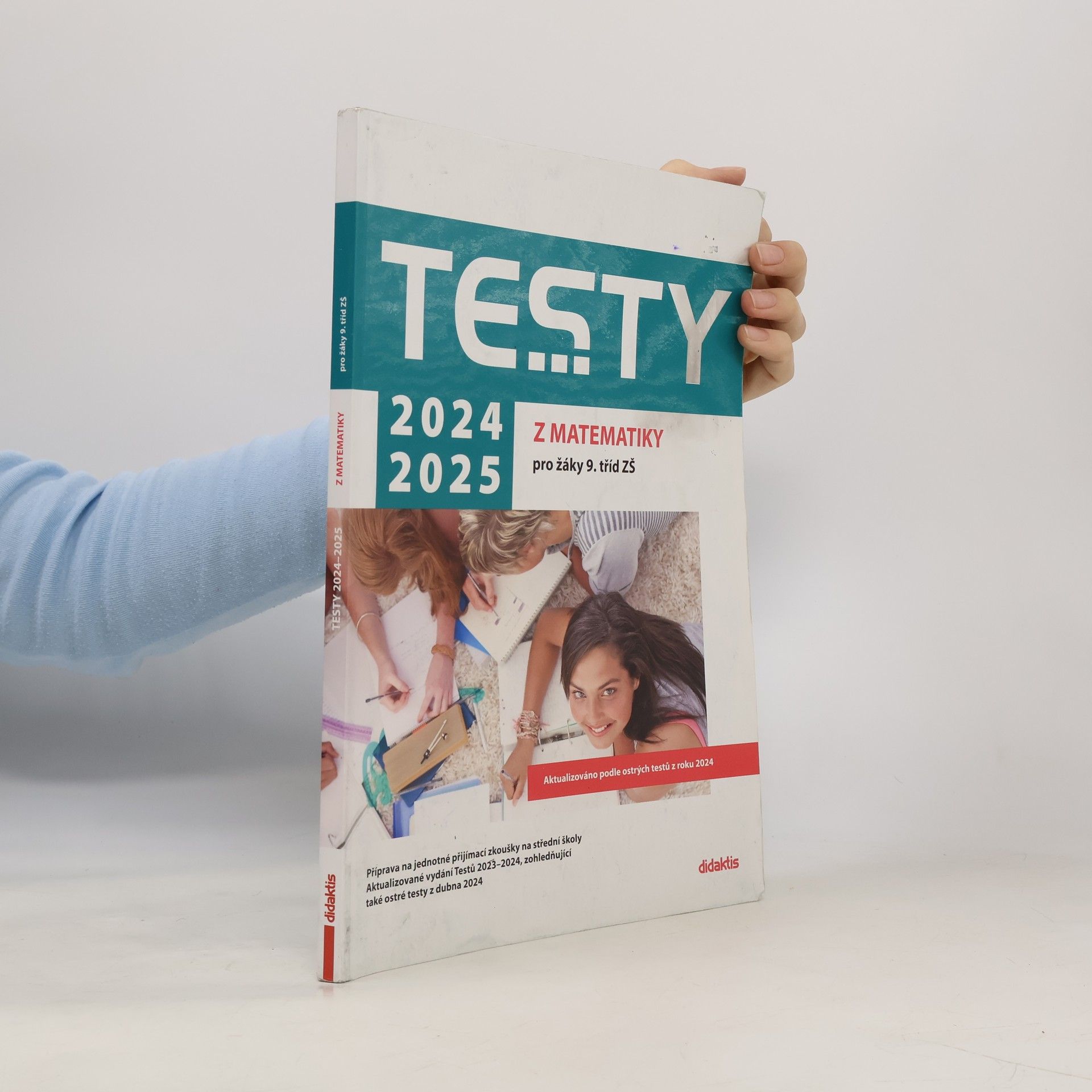 Kolektiv autorů Testy 2024-2025 z matematiky pro žáky 9. tříd ZŠ