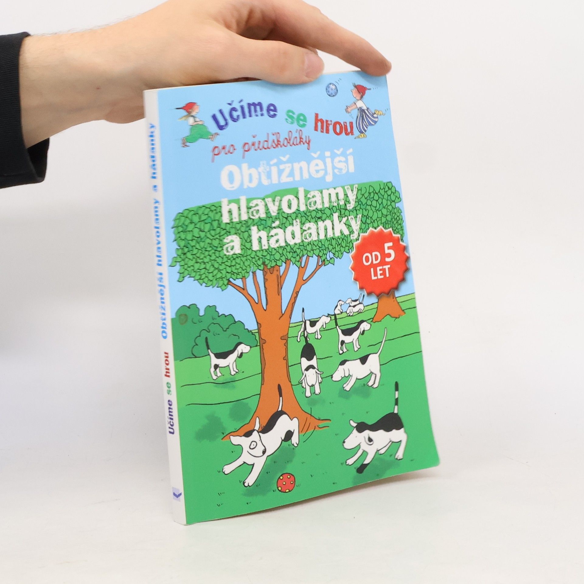 Collectif d'auteurs Obtížnější hlavolamy a hádanky: pro předškoláky