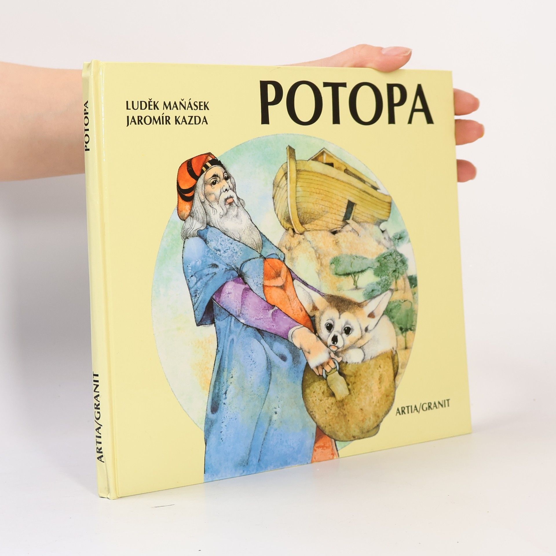 Jaromír Kazda Potopa (pop-up leporelo)