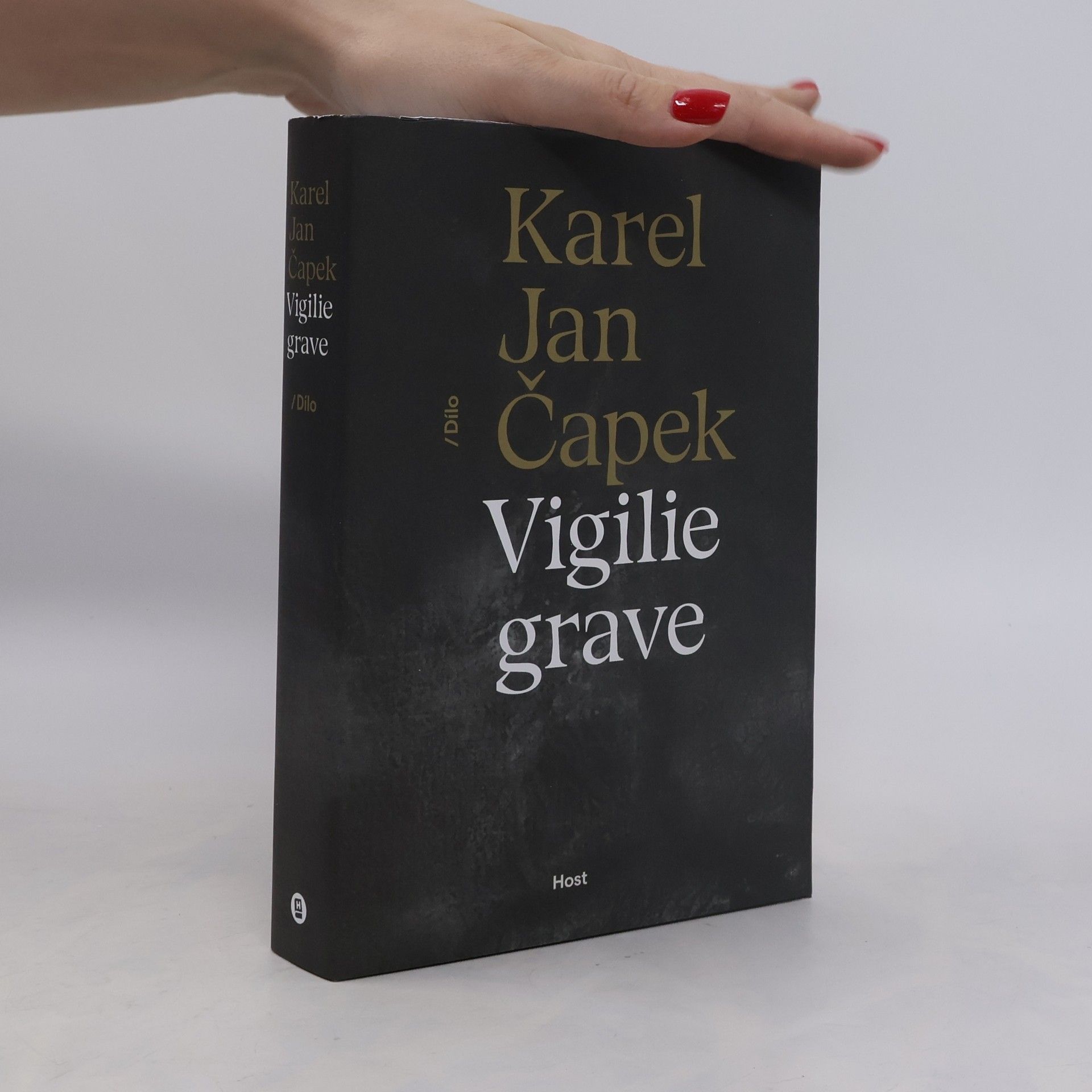Karel Jan Čapek Vigilie grave