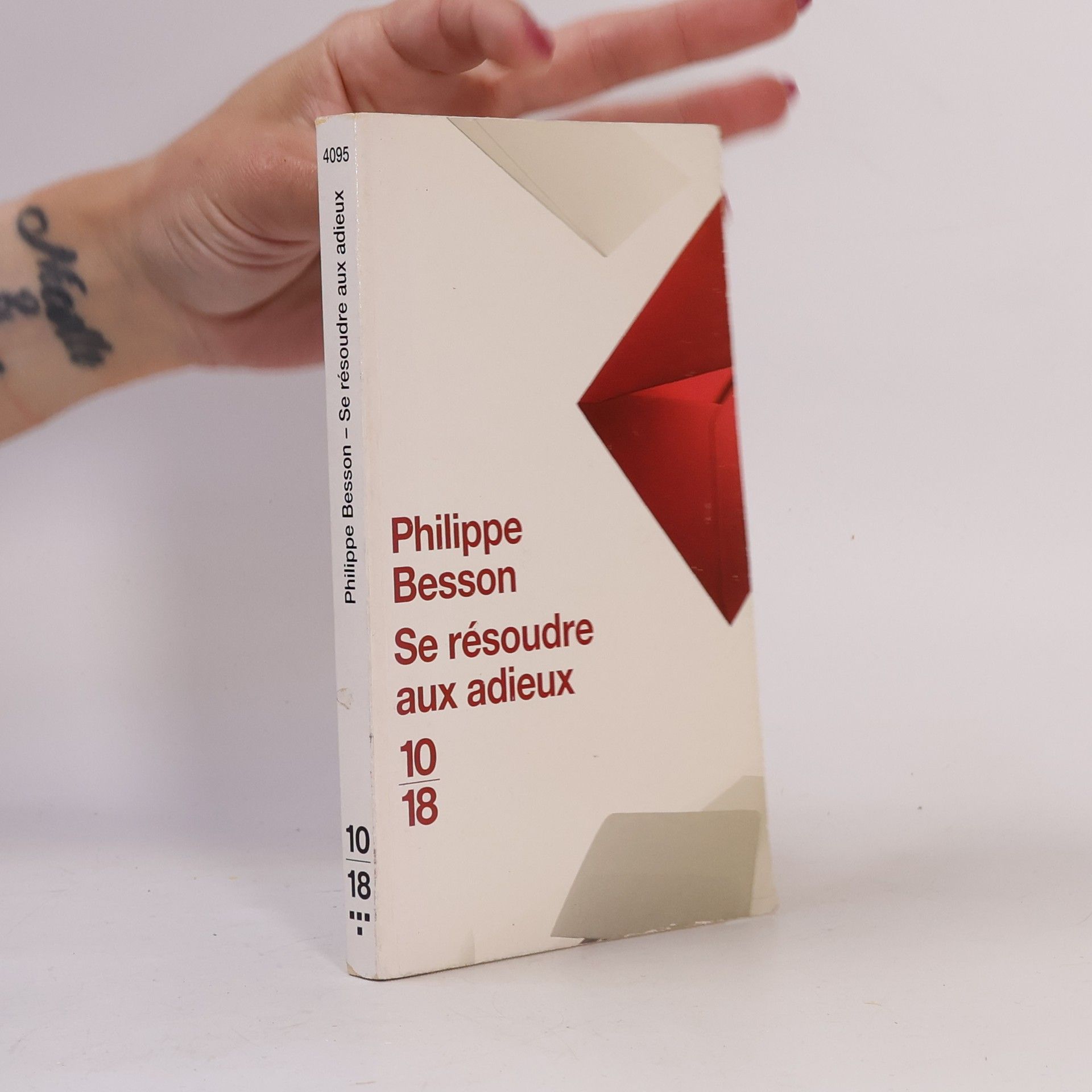Philippe Besson Se résoudre aux adieux
